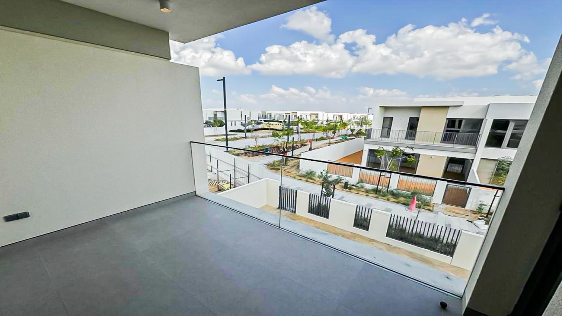 Modern living room in upgraded villa for sale, Tilal Al Ghaf, Harmony community