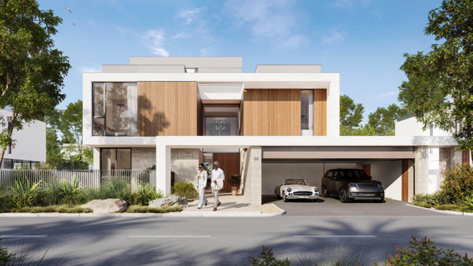 Contemporary 5-bedroom villa with pool in The Valley, Farm Gardens 2, Emaar