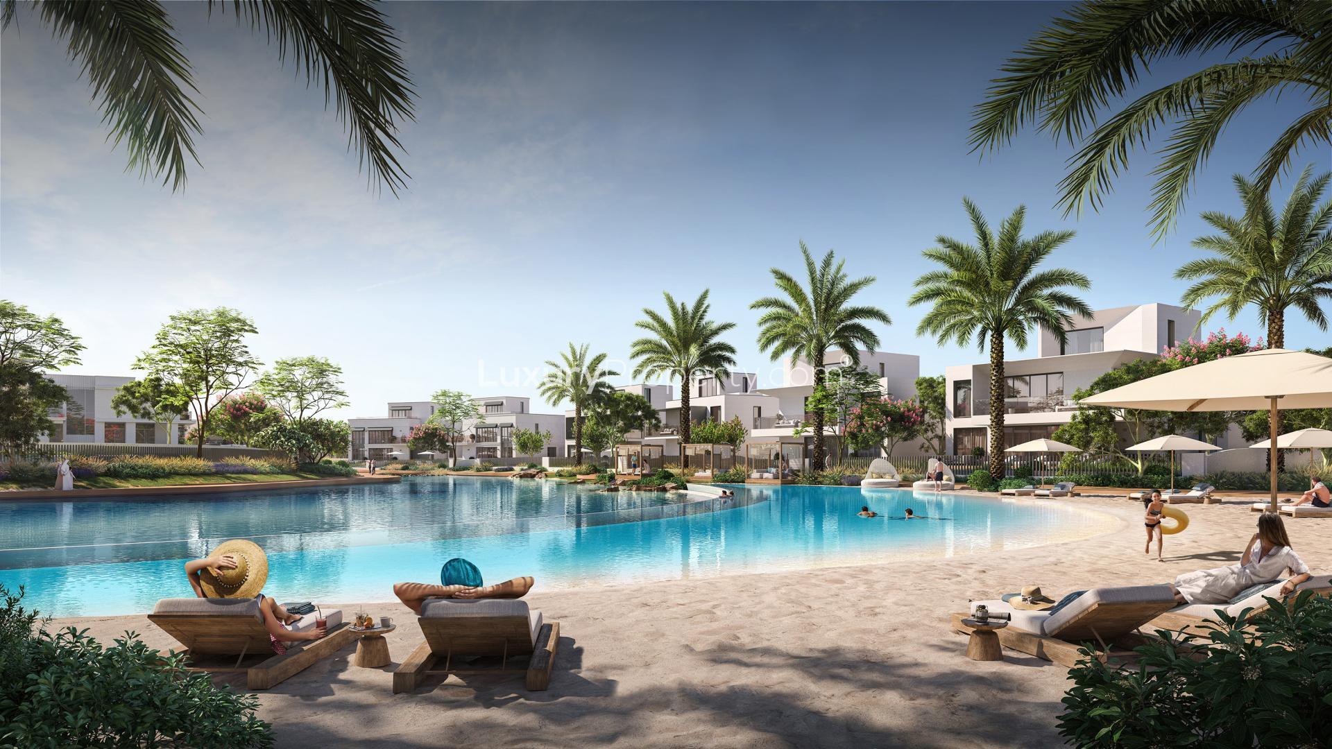 Newly launched 4-bedroom villa with pool in The Oasis - Palmiera 3 by Emaar