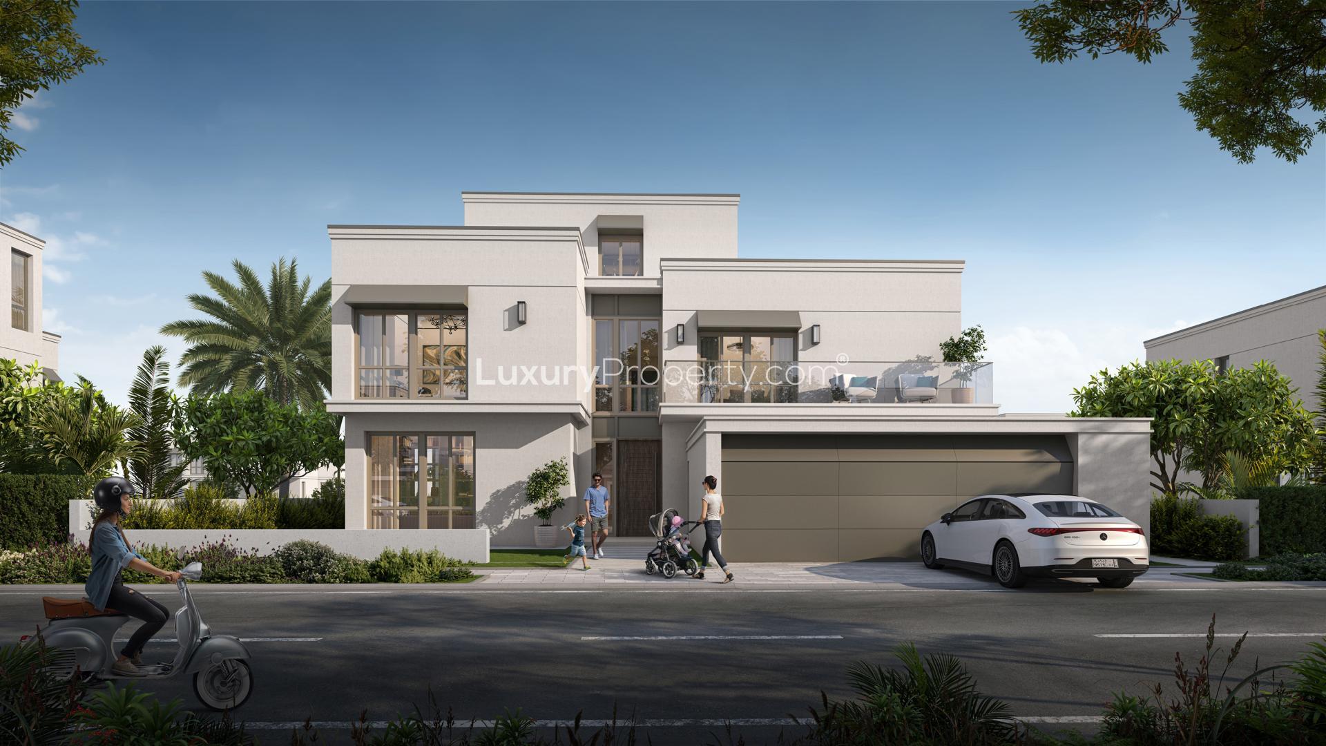 Luxurious 4-bedroom villa with pool at The Oasis Palmiera 3, Emaar community