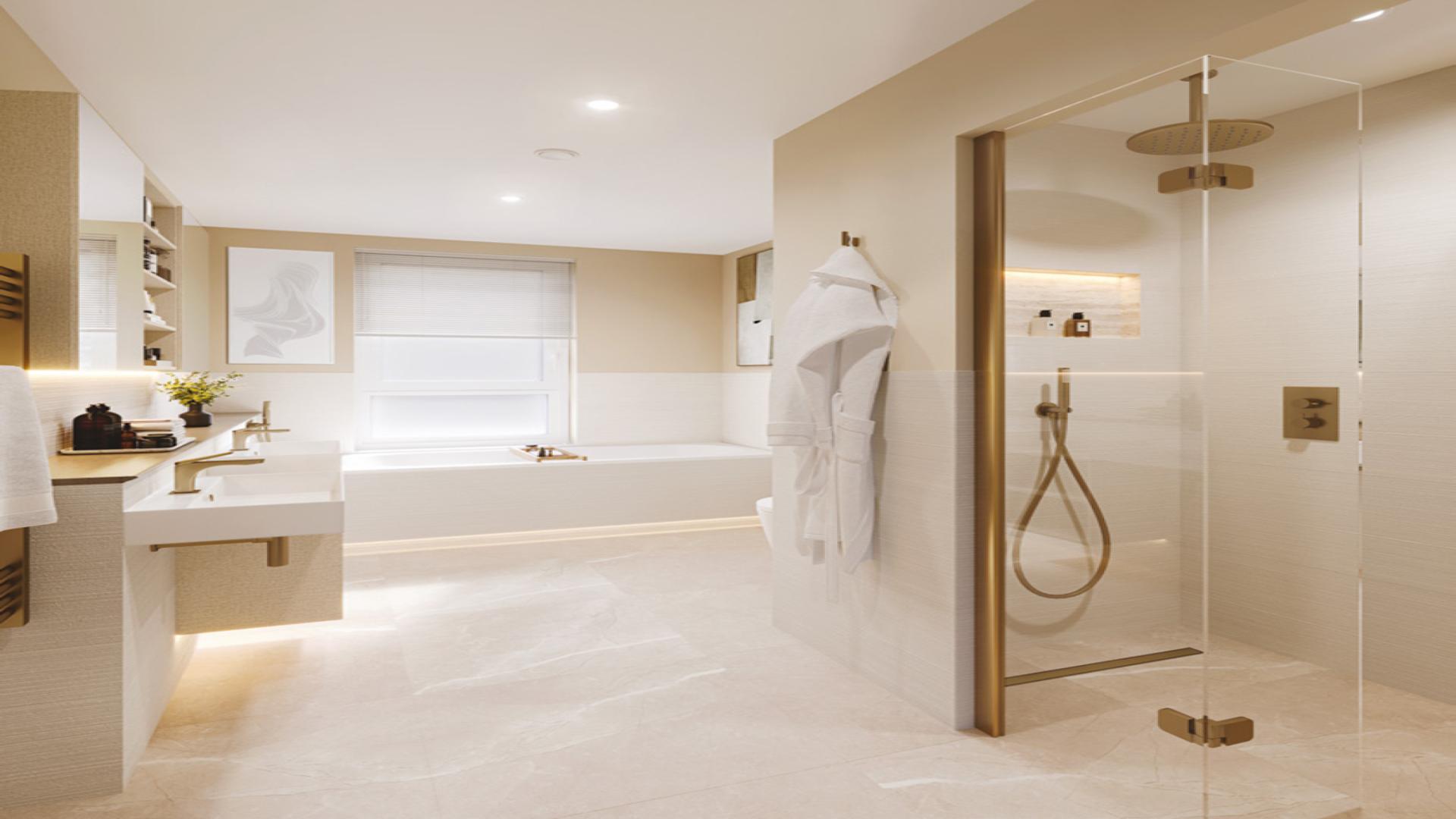 Elegant dressing area in spacious London Square Wandsworth Common villa for sale