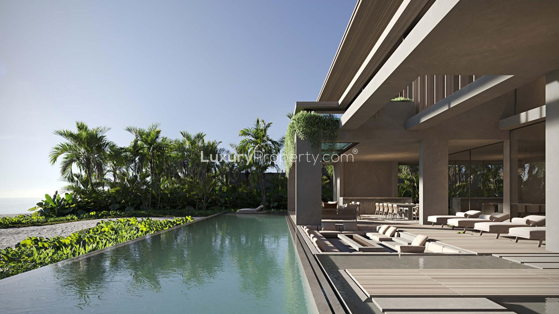 Ultra-private villa with sea view, lush greenery, and modern architecture in South Male
