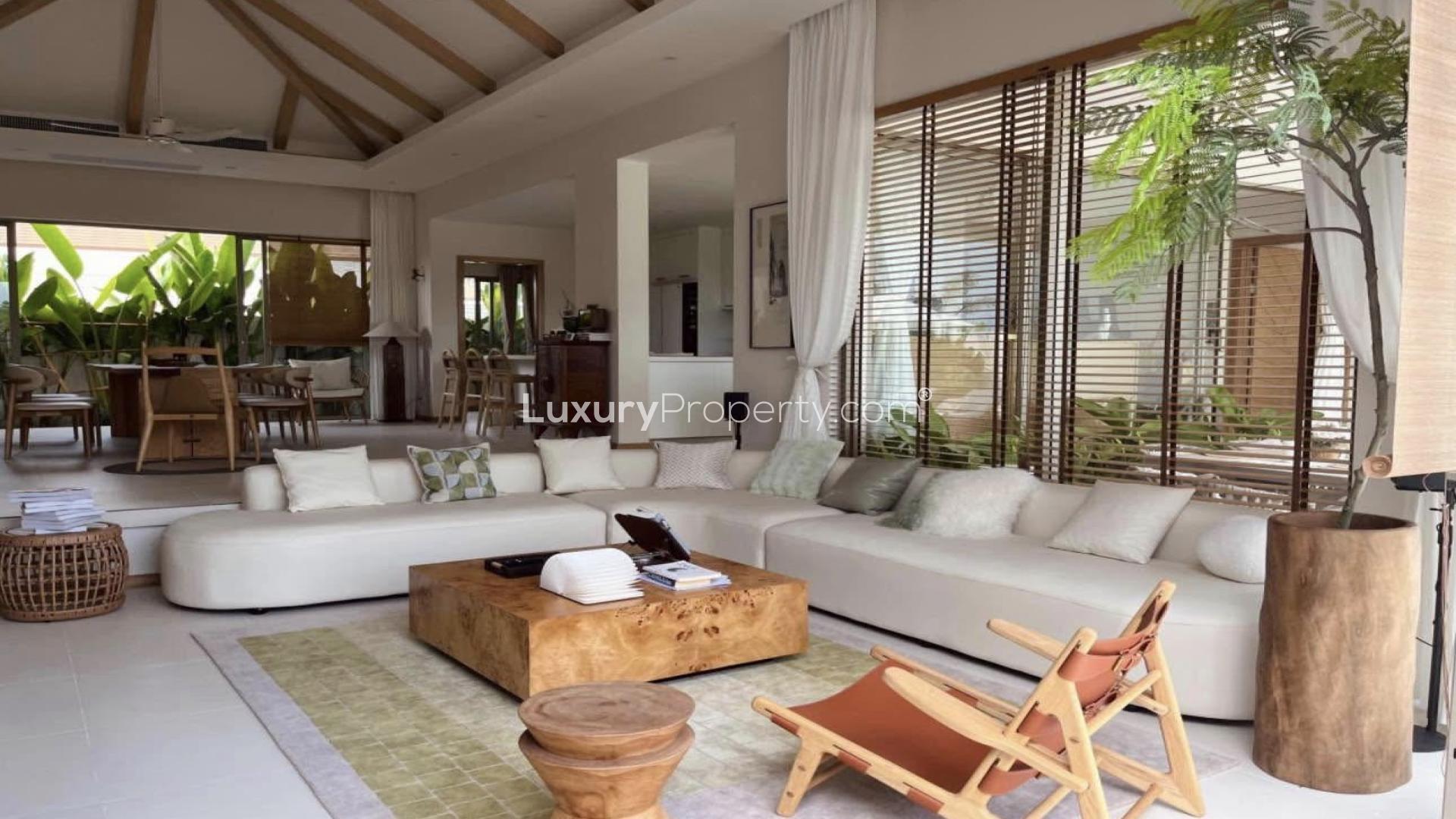 Luxurious bedroom in 4-bedroom villa at Trichada Breeze, Choeng Thale, Phuket