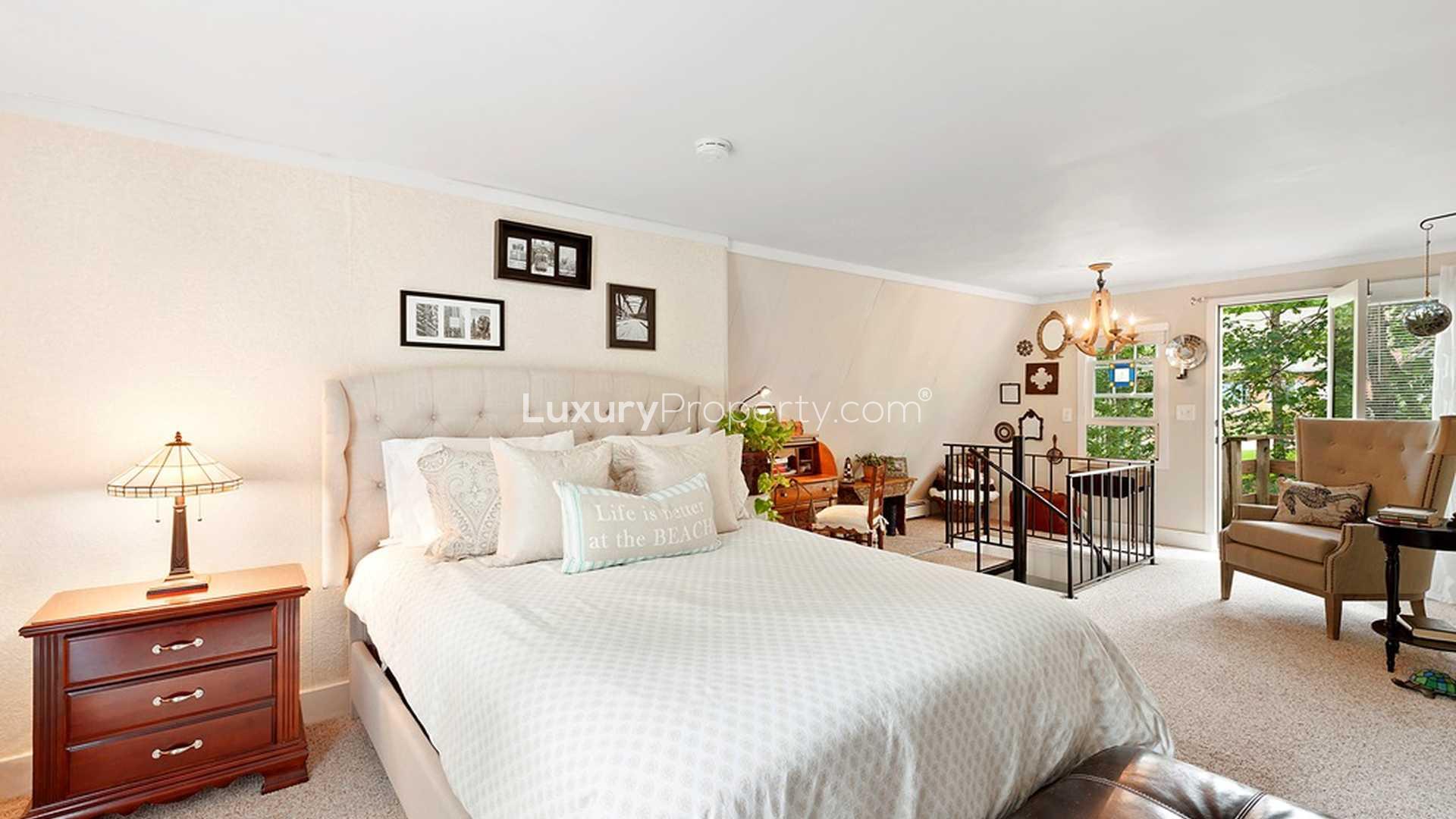 Luxurious Hamptons villa bedroom with elegant decor and natural light, 1663 Majors Path