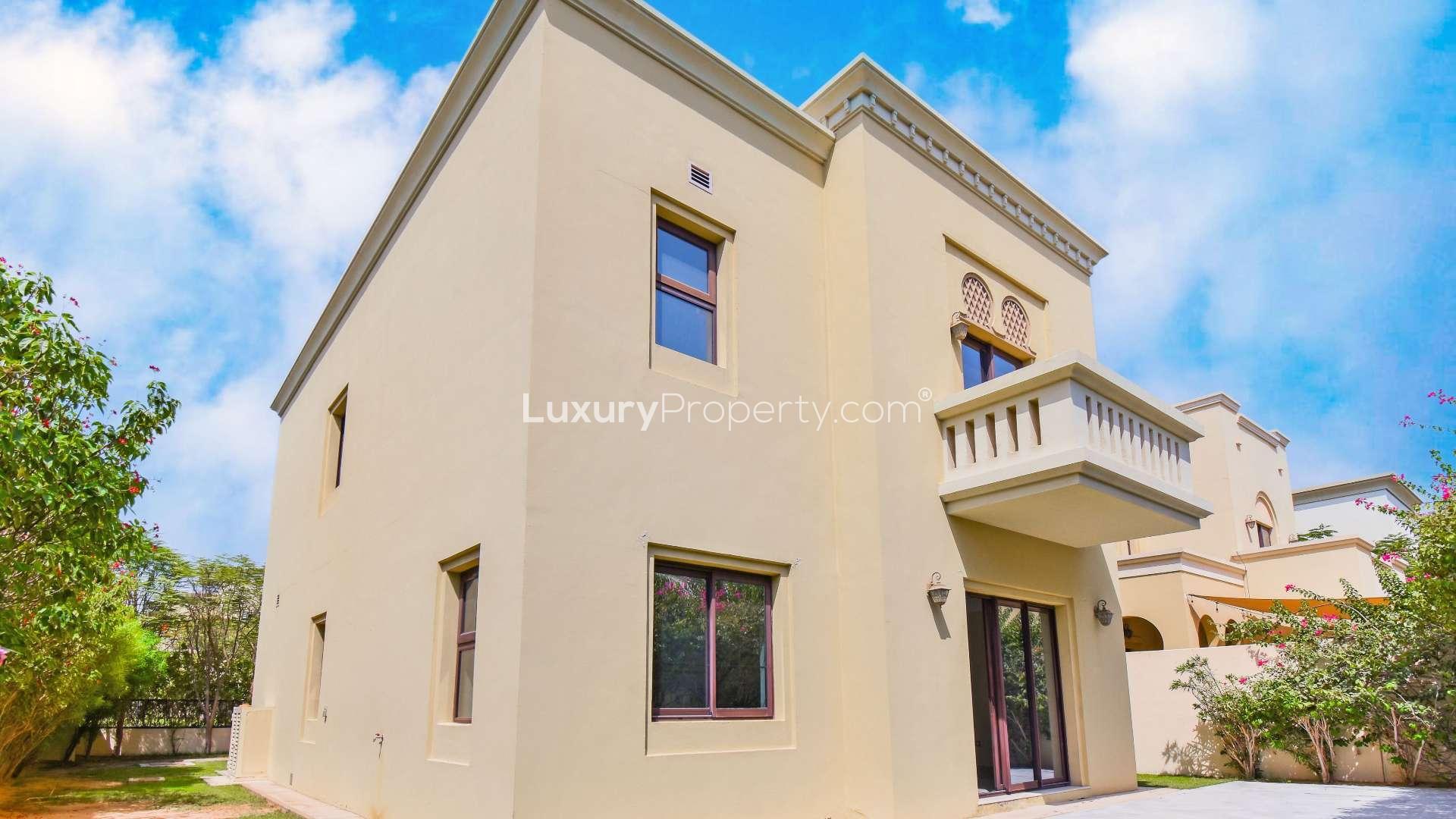 N/A,Exterior view of 4-bedroom villa for sale in Casa, Arabian Ranches 2