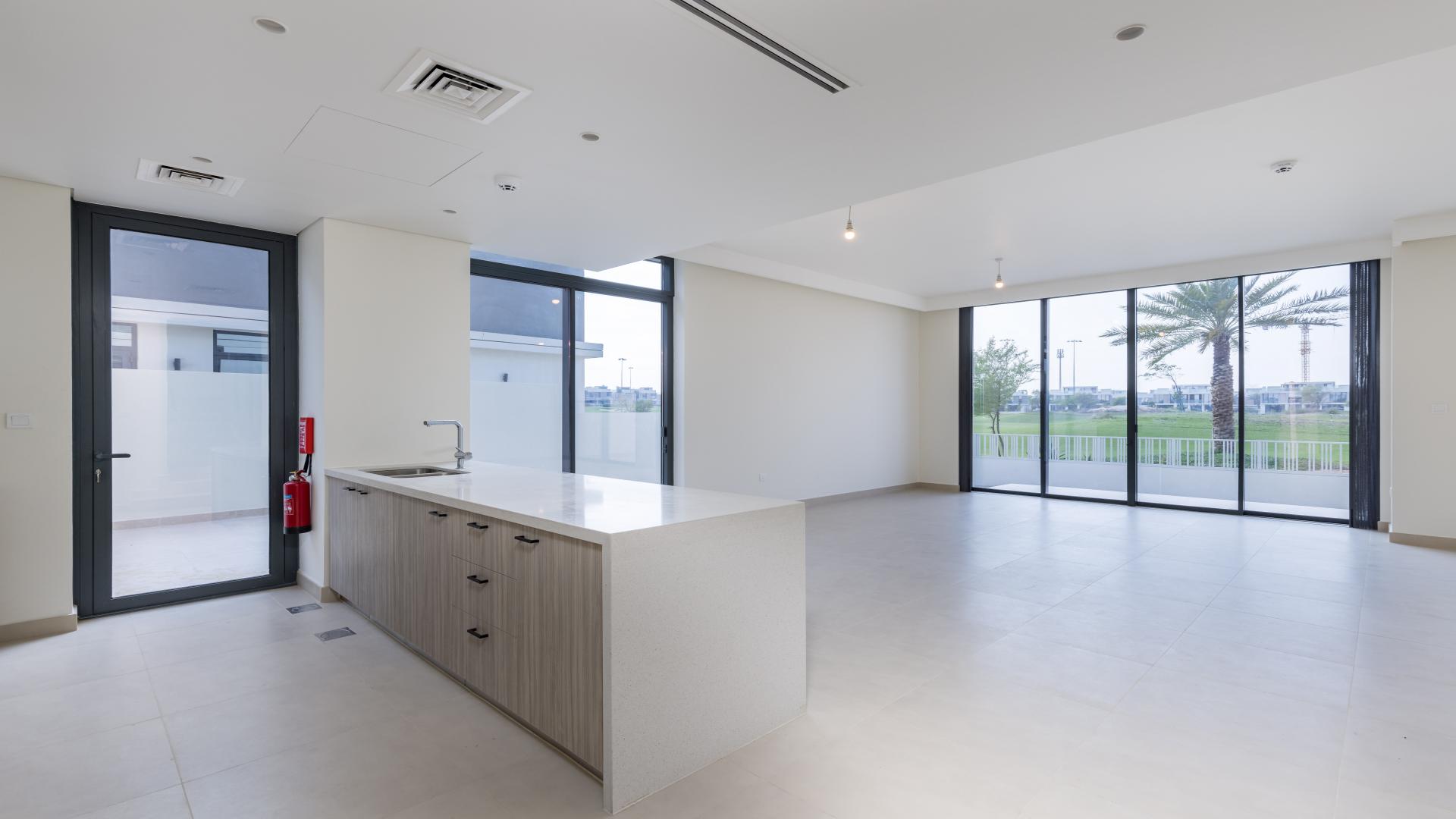 Modern 4-bedroom villa exterior at Club Villas, Dubai Hills Estate, for sale