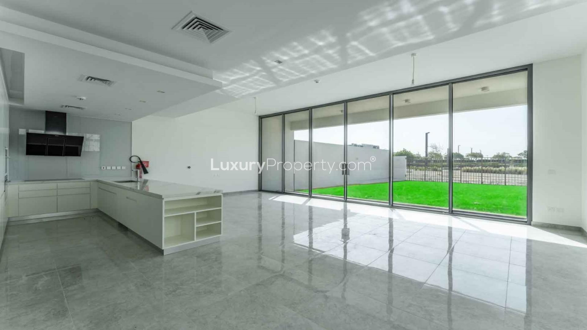 Spacious modern kitchen in 4-bedroom villa, District One, Mohammed Bin Rashid City for sale