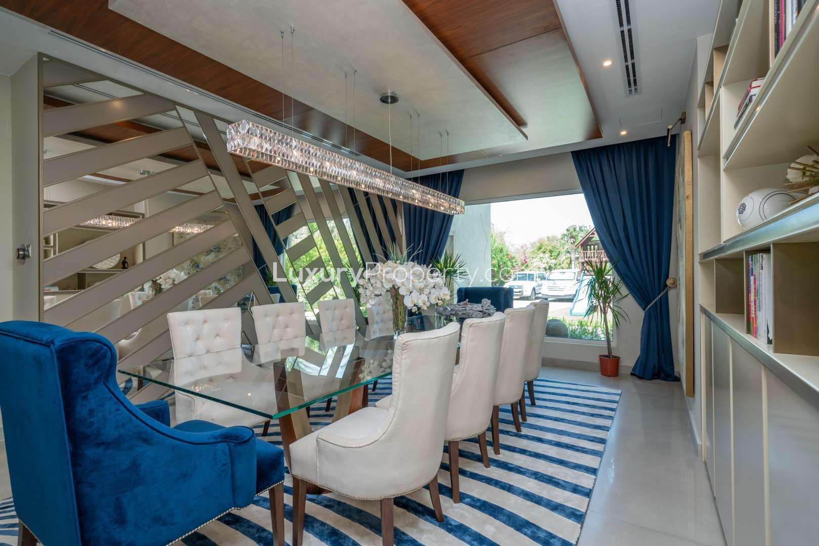 Modern kitchen in fully renovated villa, Jumeirah Islands, Mediterranean Clusters, for sale