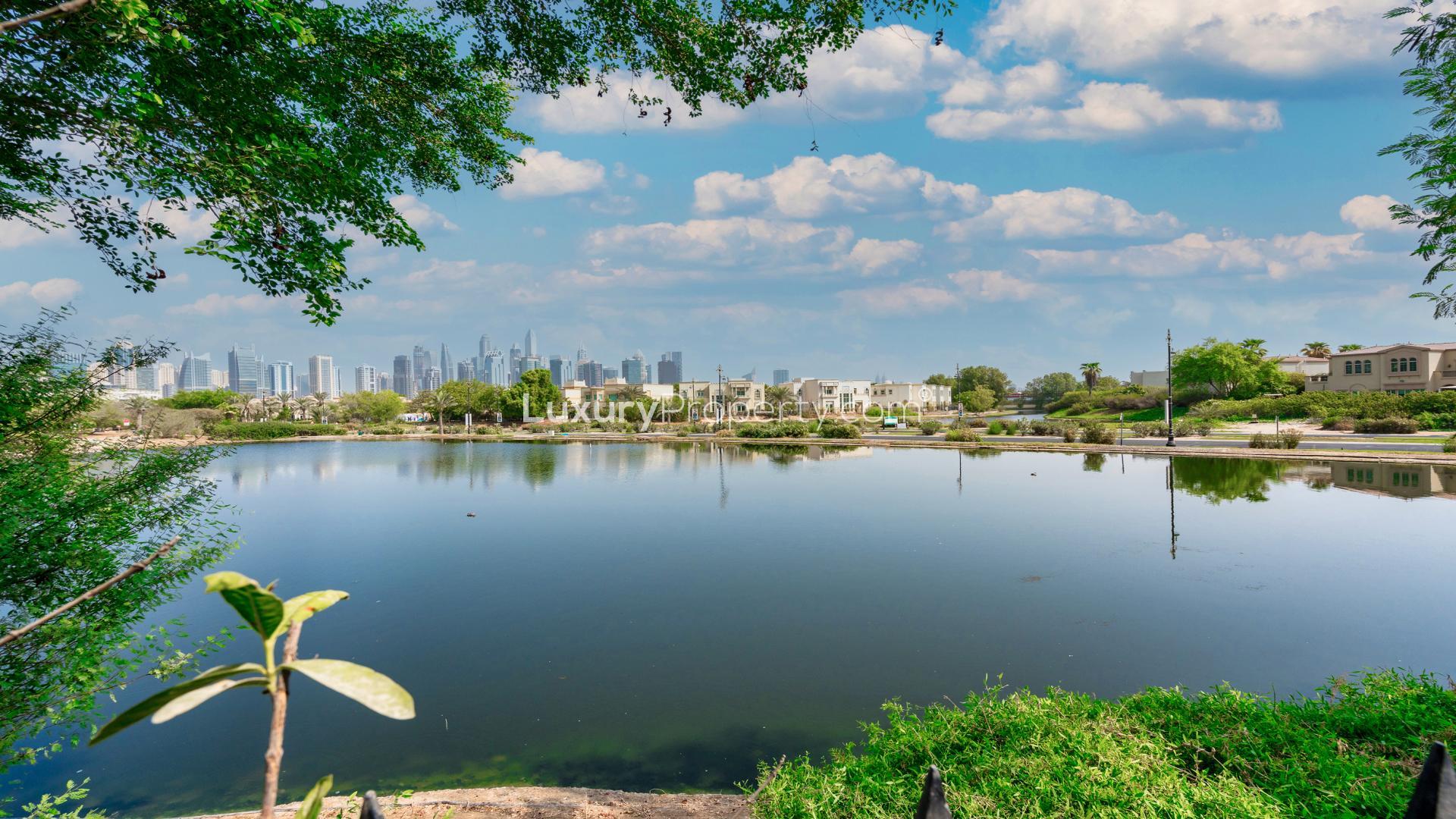 Buy Lake View 4 Bed Spanish Style Villa in European Clusters. Dubai