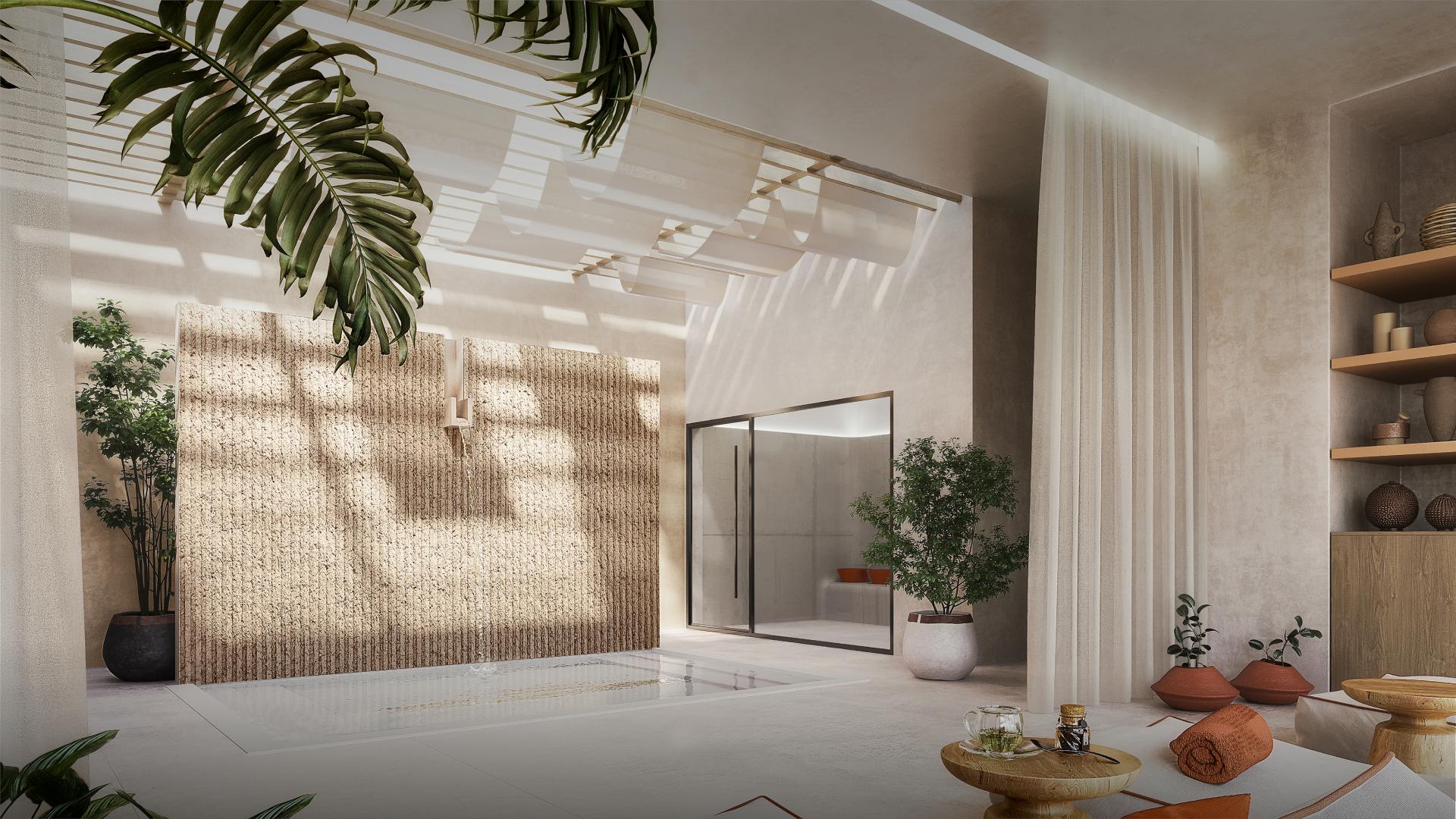 Luxurious villa living room with modern decor in Farm Gardens, The Valley