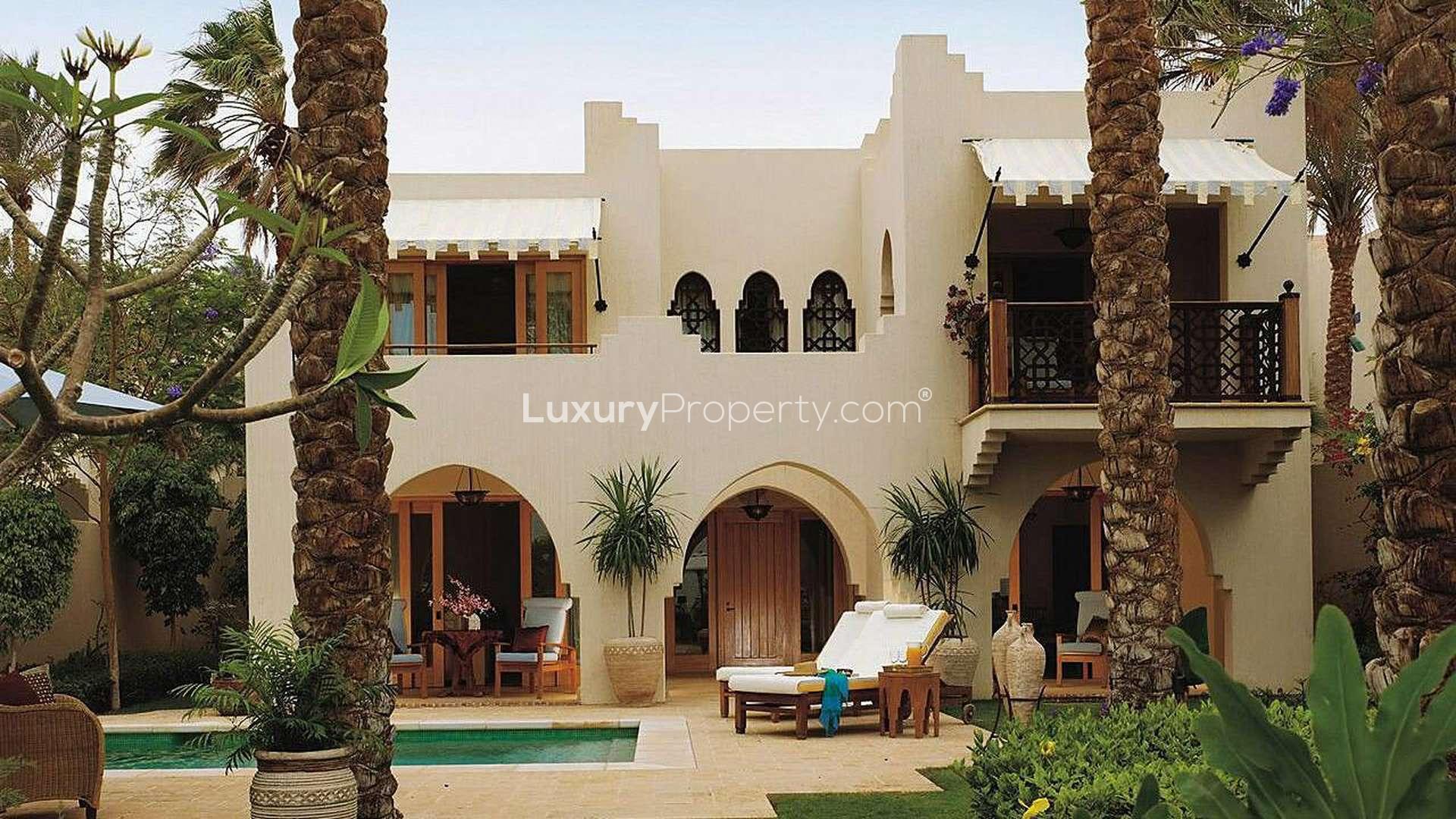 Luxury villa balcony view at Four Seasons Private Residences, Sharm El Sheikh, Egypt