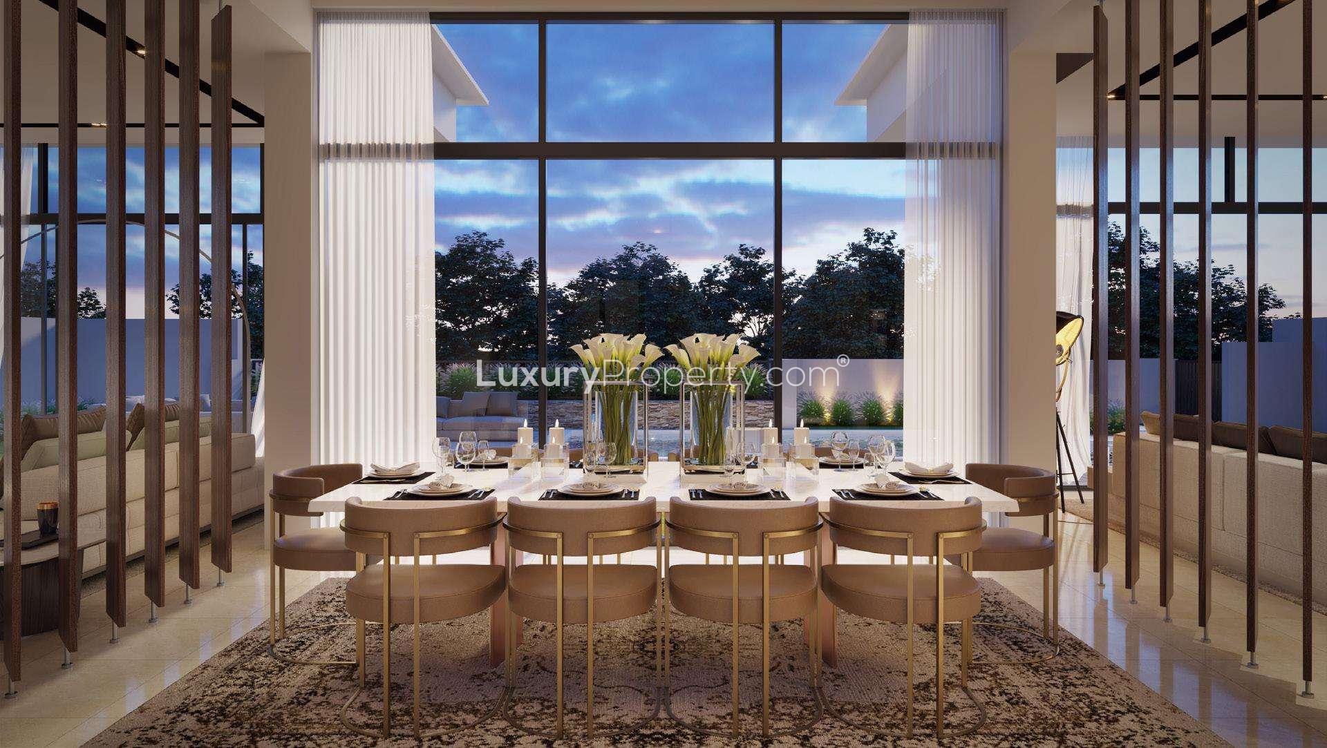 Luxurious 4-bedroom villa overlooking golf course in Dubai Hills Estate, Golf Place