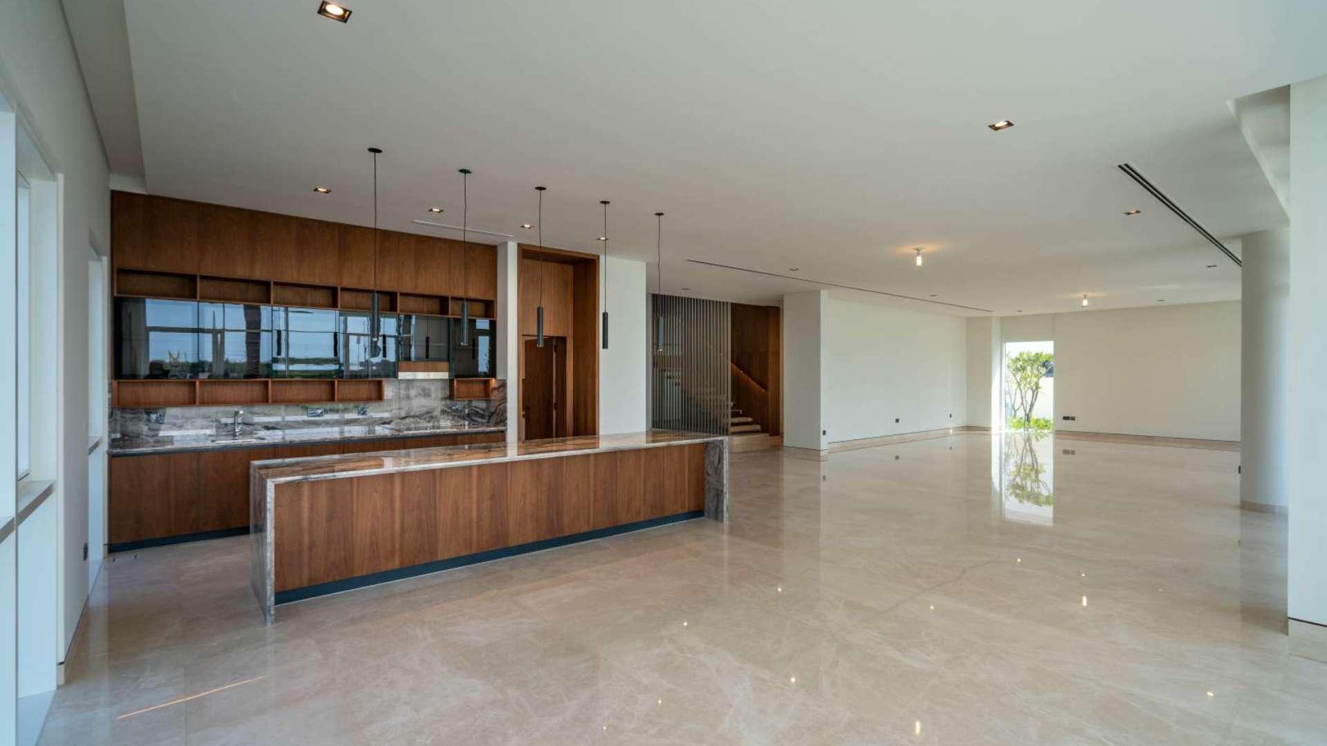 Interior view of spacious living area in Dubai Hills Estate Golf Place villa