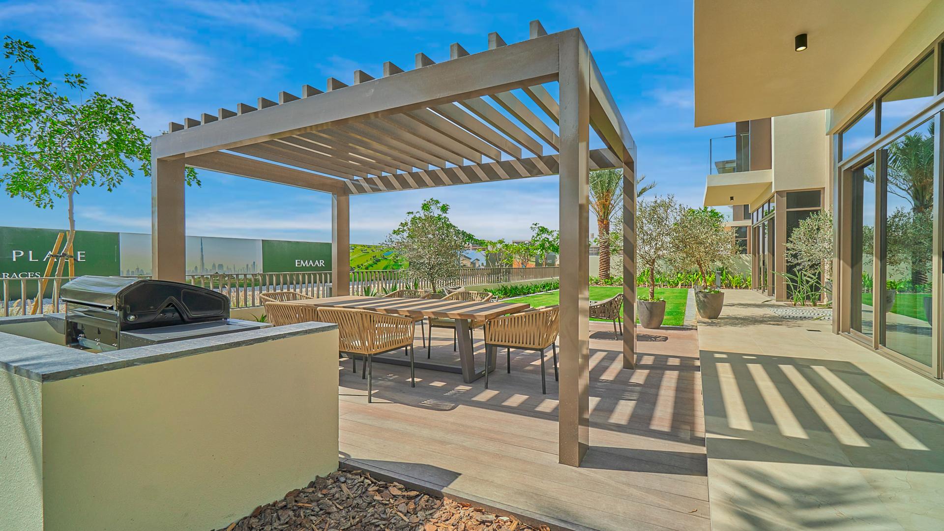 Single Row Villa in Dubai Hills Estate Golf Place, 4 Beds, Modern Design