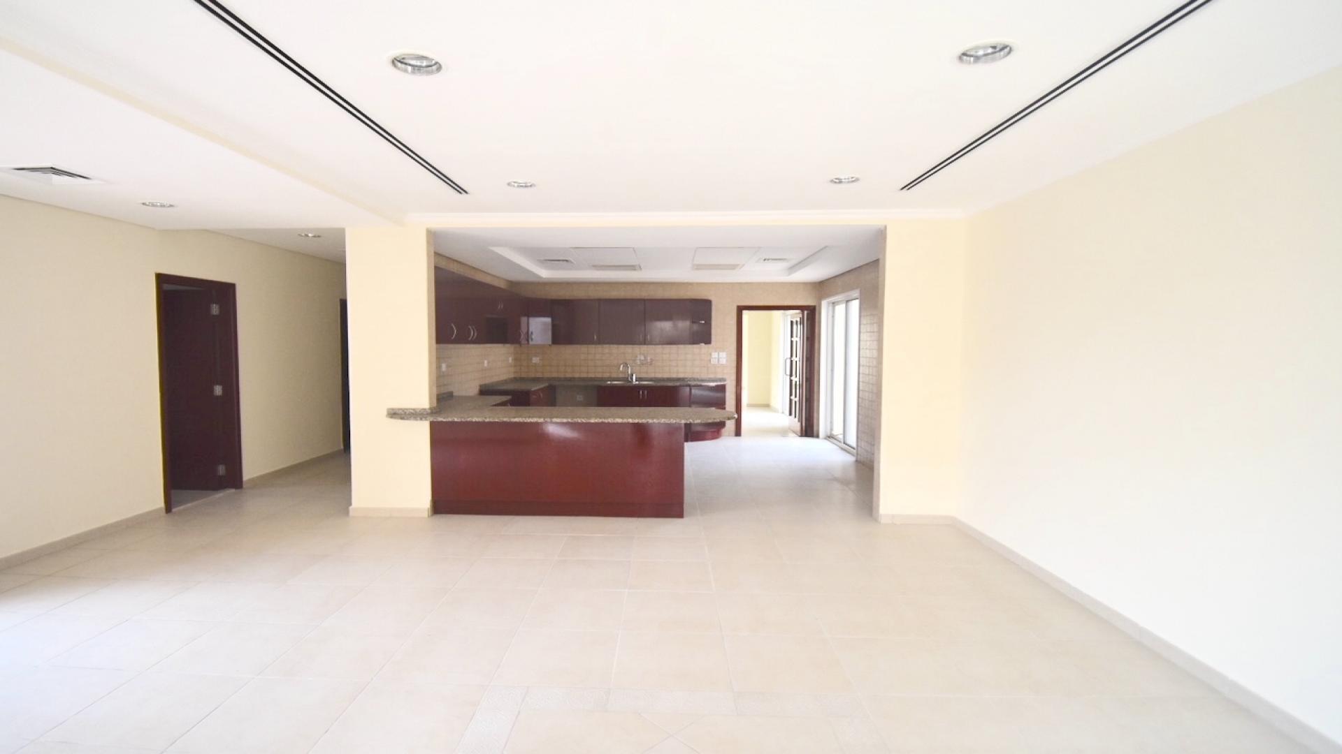 Spacious living room in 4-bedroom villa for sale, Green Community West