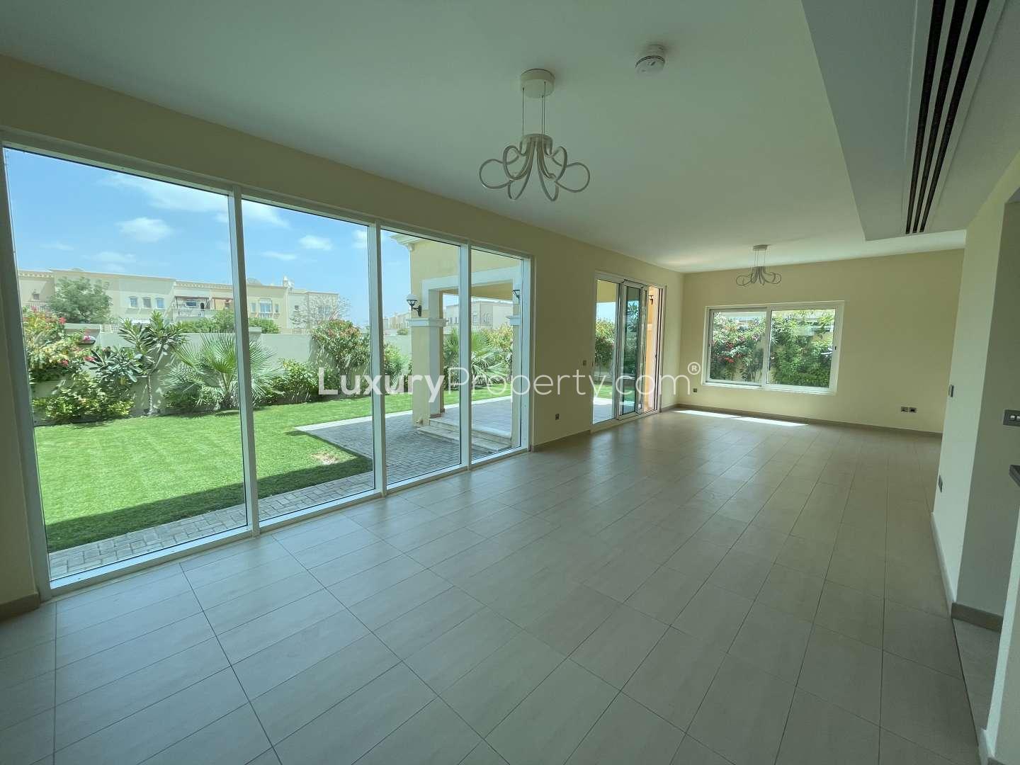 Exceptional 4-bedroom villa exterior, Legacy Nova Villas, Jumeirah Park, for sale