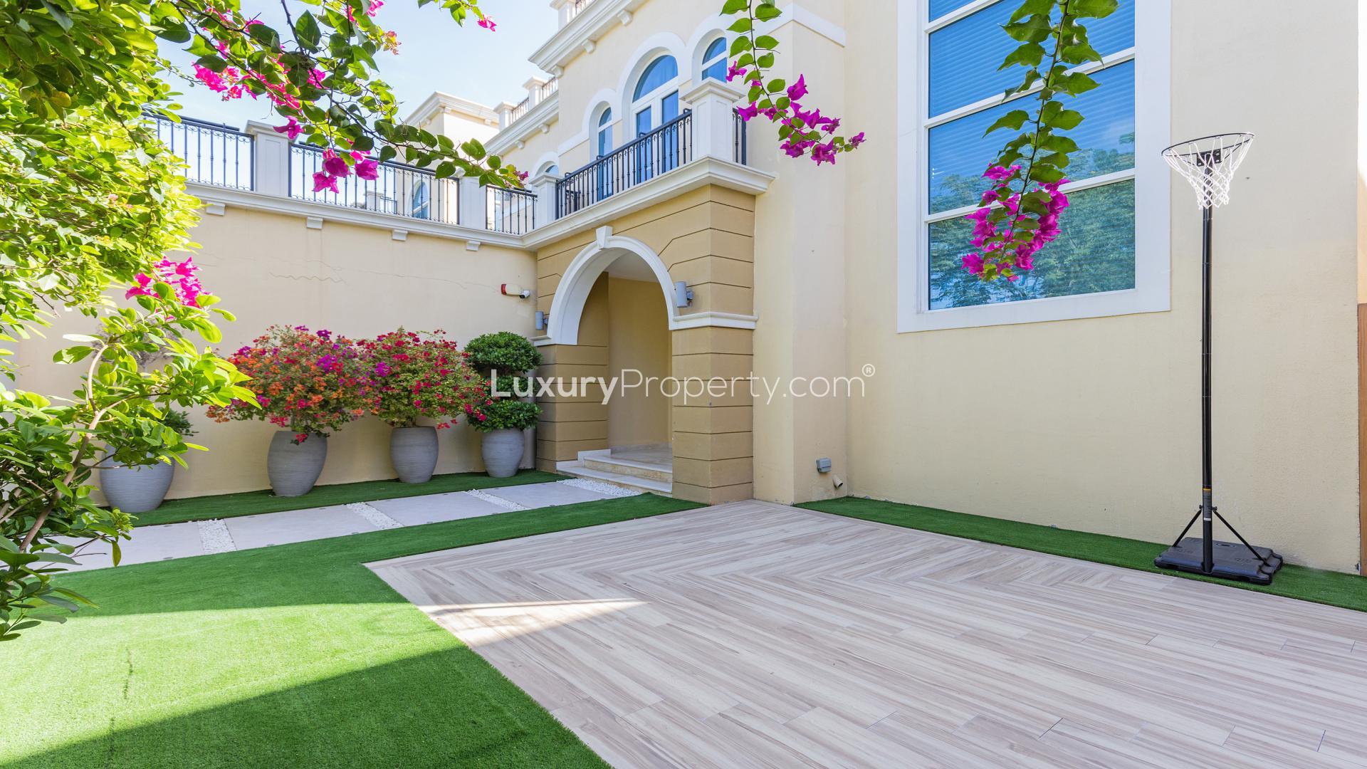 Exterior view of upgraded villa in Jumeirah Park's Legacy Nova Villas community