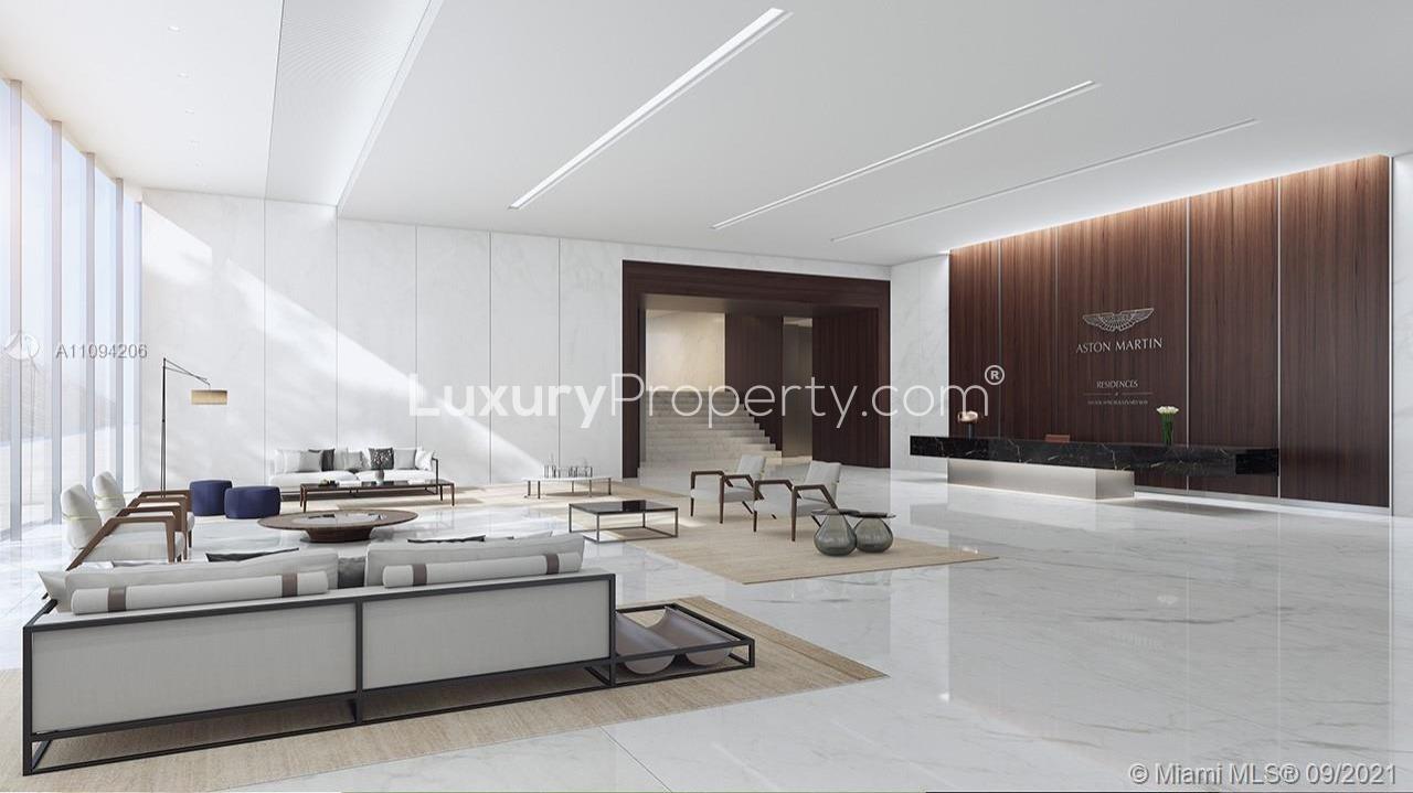 Luxurious dining area with ocean views in Biscayne Blvd waterfront villa, Miami