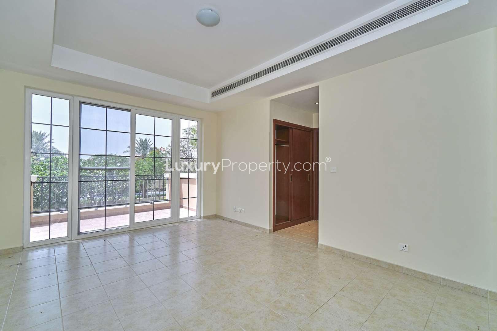 Bright room with large windows in Mirador La Coleccion villa, Arabian Ranches