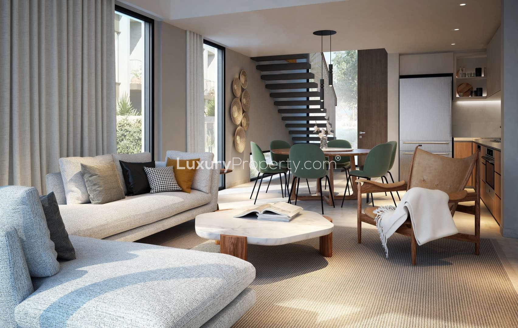 Modern kitchen and dining area in Nara townhouse, The Valley – LP08099