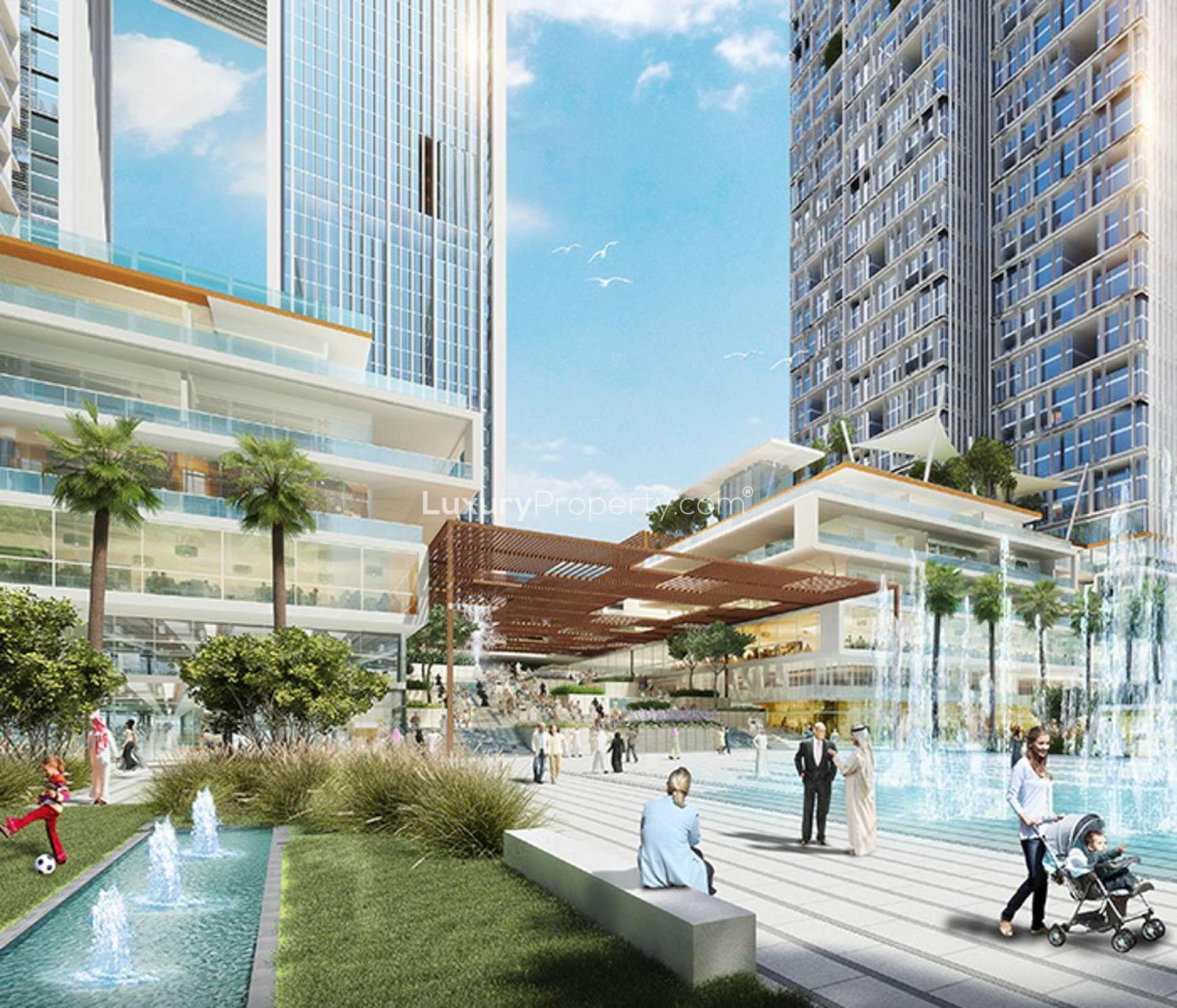 Luxurious bathroom in 4-bedroom townhouse, Park Gate Residences, Zabeel District, Al Kifaf