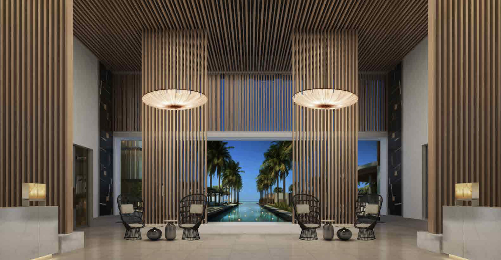 Aerial view of beachfront villas at Silversands, Grand Anse Beach, St Georges, Grenada