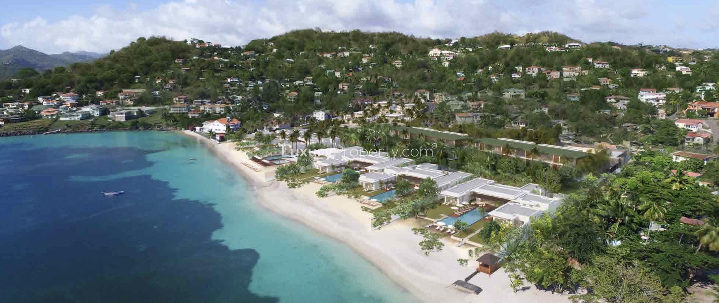 Beachfront Villa in Grenada With Direct Access to Grand Anse Beach