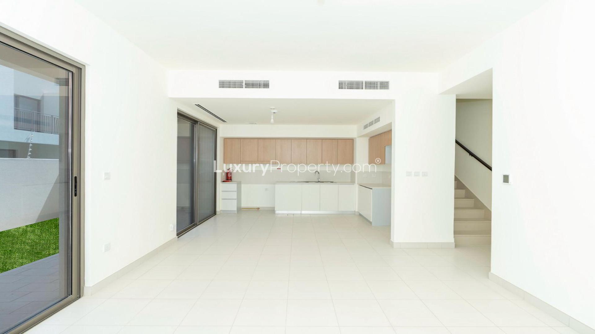 4-bedroom villa exterior in Parkside 2, Emaar South, Dubai South community