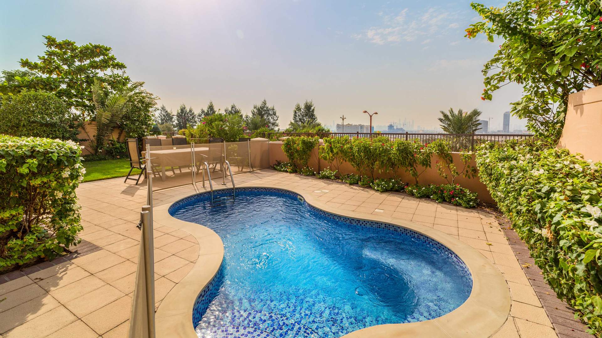 Beautiful 4-bedroom villa exterior in Whispering Pines, Jumeirah Golf Estates, for sale