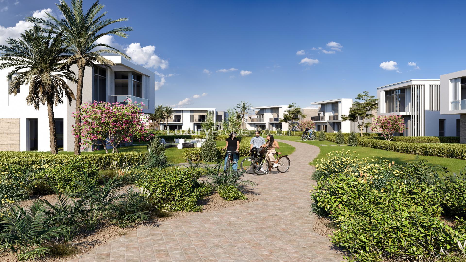 Modern two-story villa with garden in Zed East, New Cairo, for sale