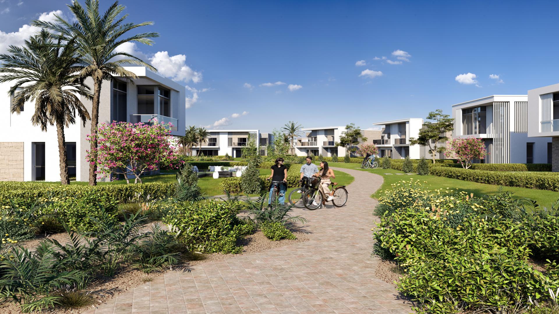 Modern two-story villa with garden in Zed East, New Cairo, for sale