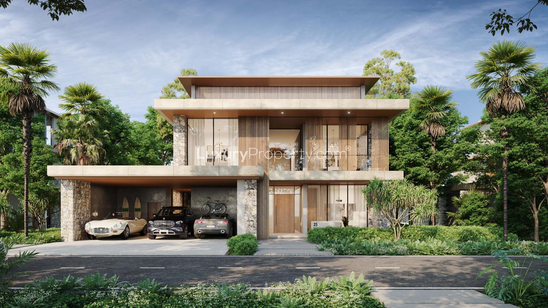 Gorgeous 5-bedroom villa in Alaya, Tilal Al Ghaf, surrounded by lush greenery, for sale