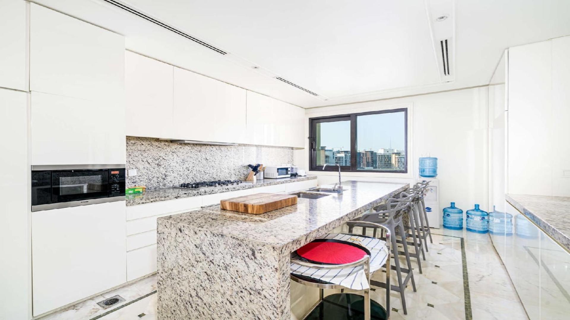 Luxurious living room in 5-bedroom duplex penthouse, Palazzo Versace, Culture Village