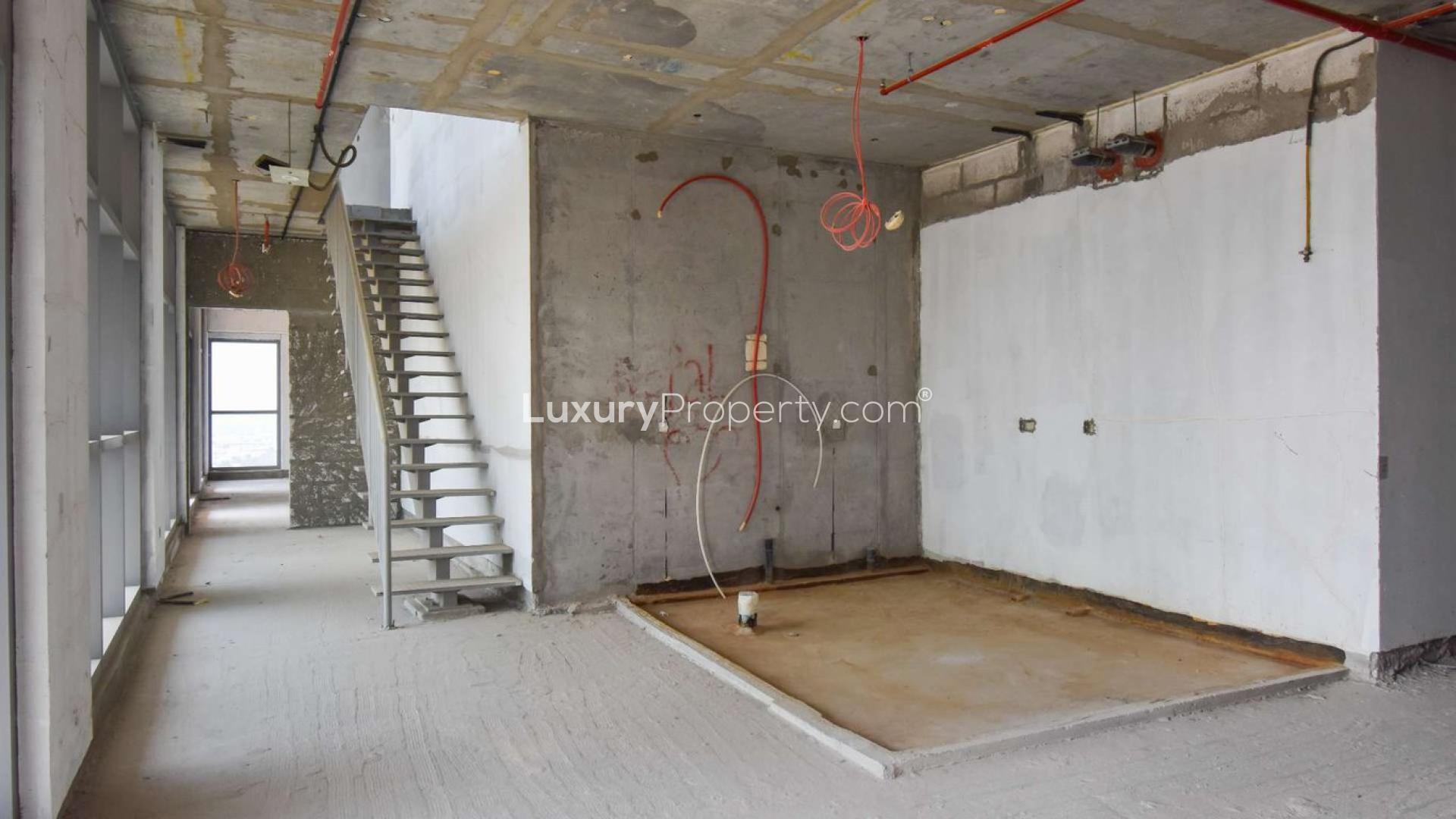 Luxurious penthouse pool view at The Atria, Business Bay, available for sale