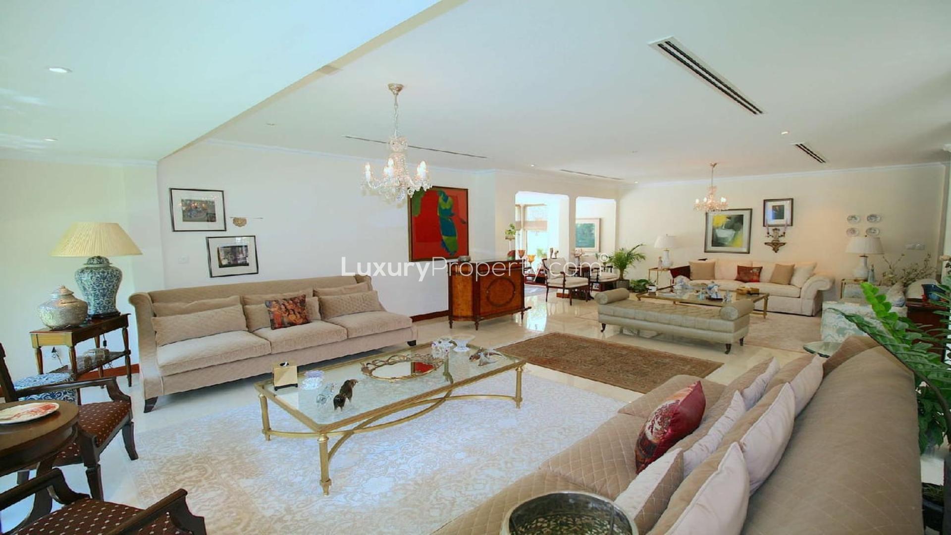 Upgraded 5-bedroom villa with pool in Saheel, Arabian Ranches, available for rent