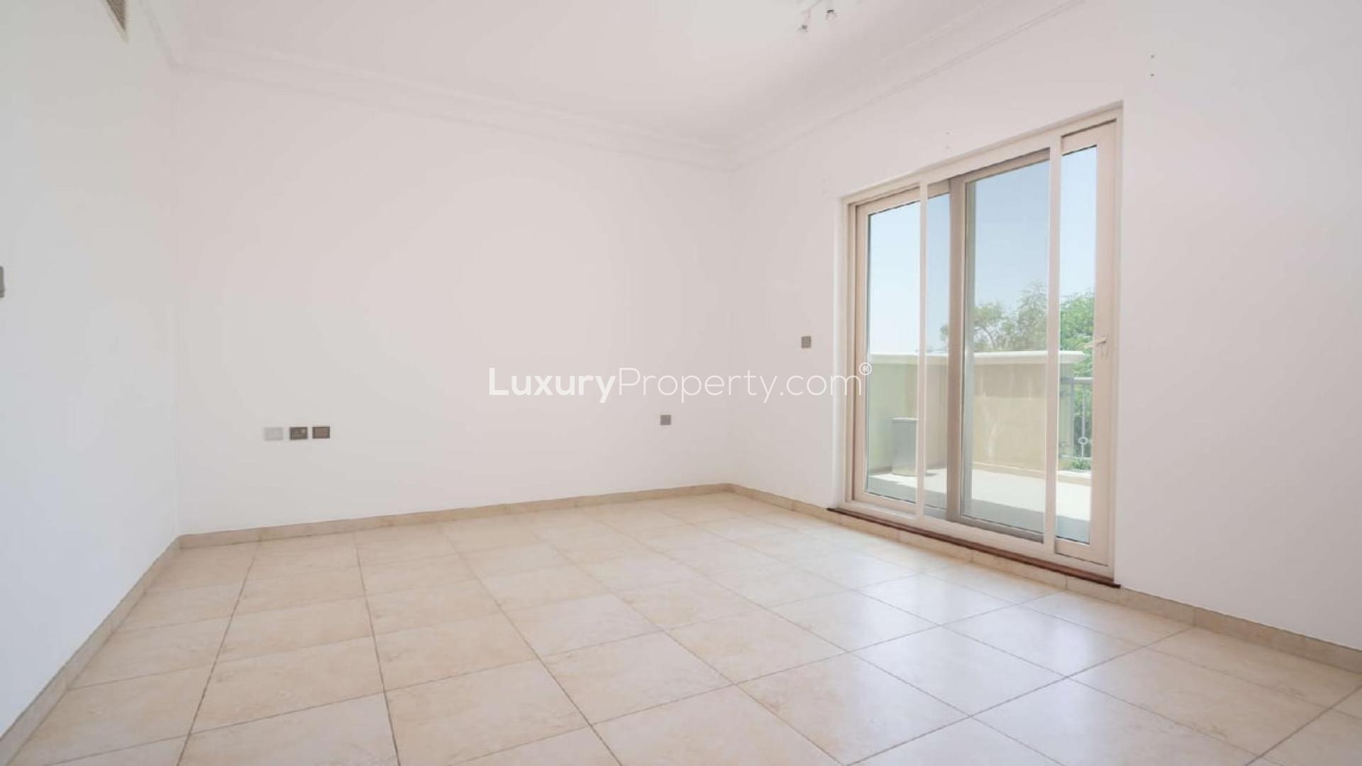 5-bedroom Type B1 villa exterior in Victory Heights, Dubai Sports City, for rent