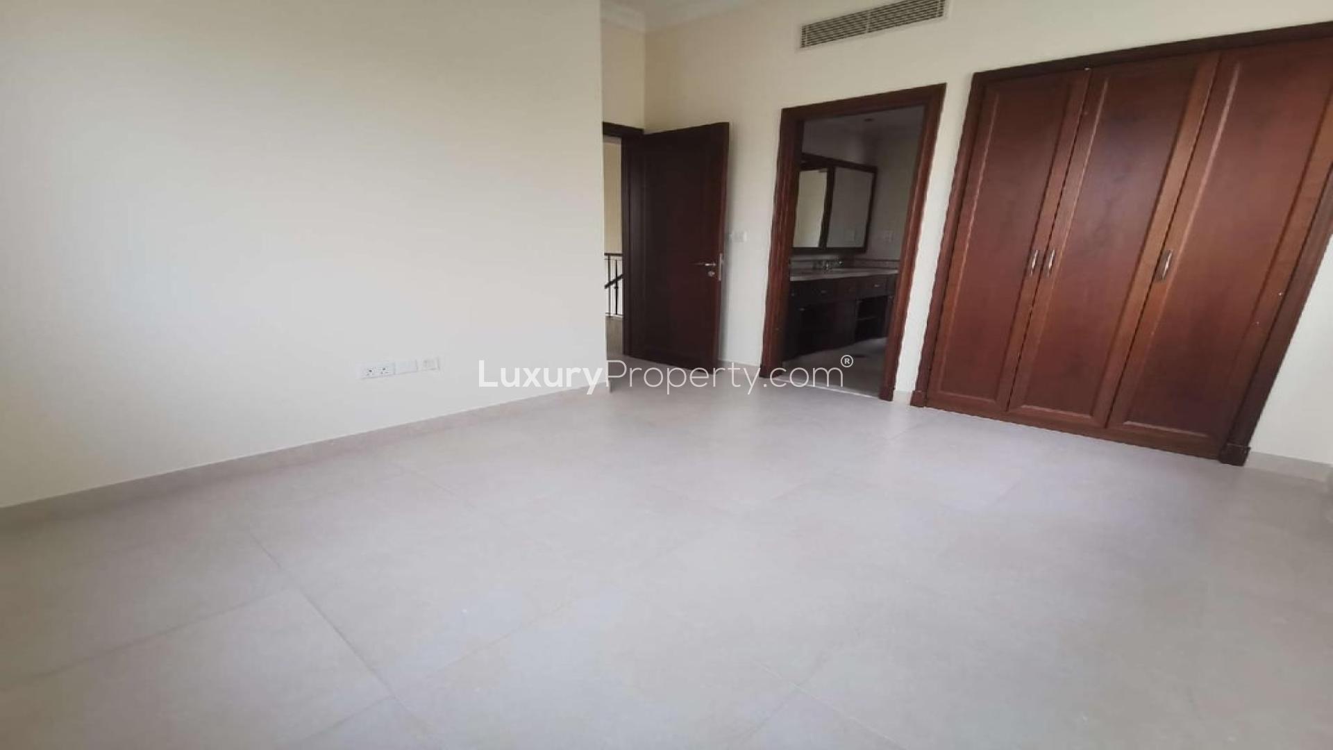 Front view of spacious villa for rent in Arabian Ranches 2, Dubai, Palma sub-community