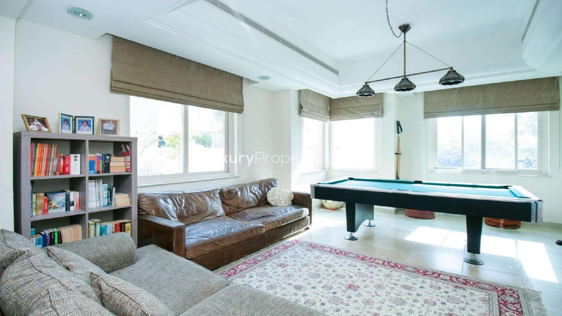 Elegant entryway of 5-bedroom villa in Esmeralda, Victory Heights, Dubai Sports City