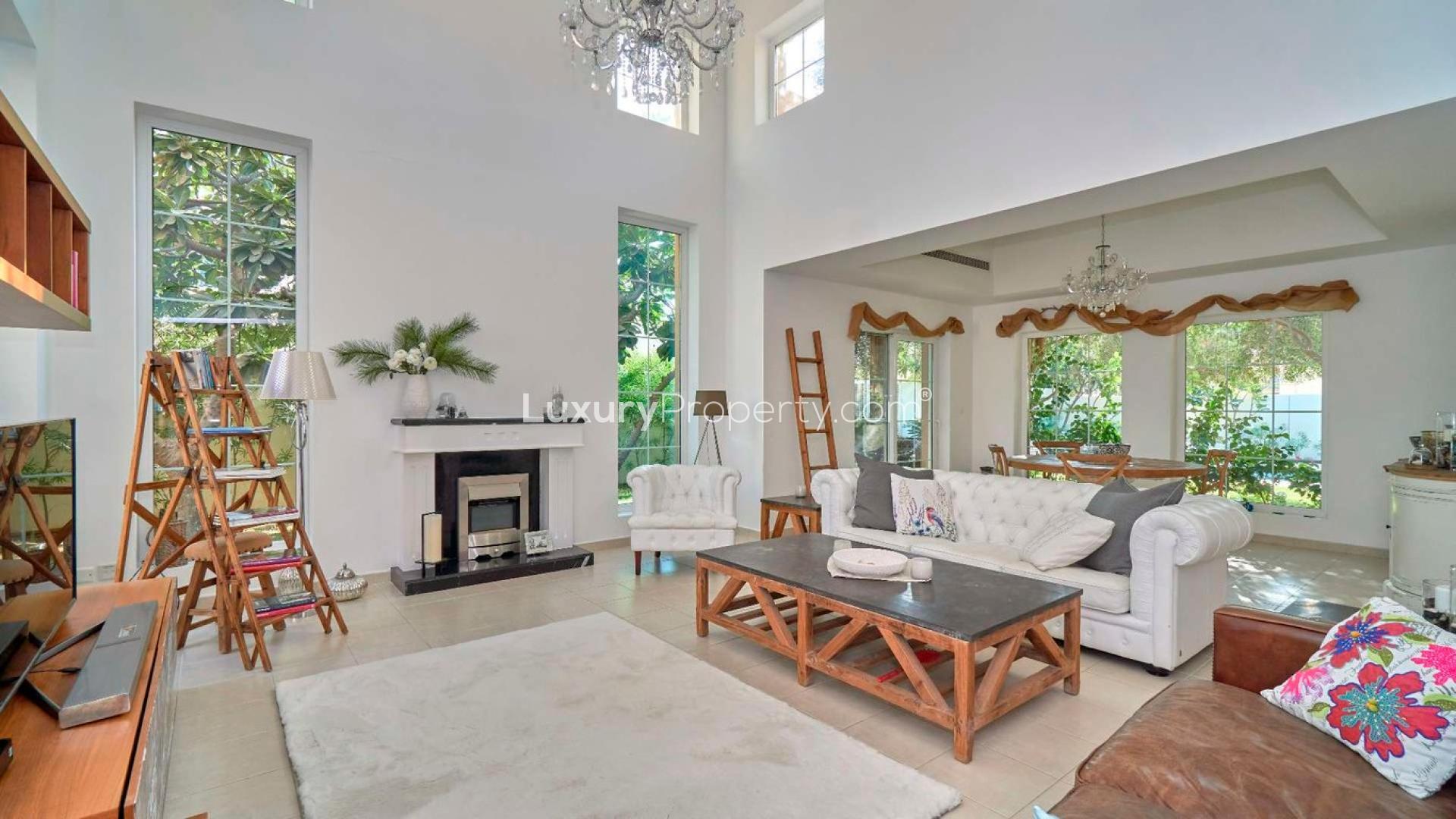 Furnished villa in Terra Nova, Arabian Ranches with private pool and garden for rent