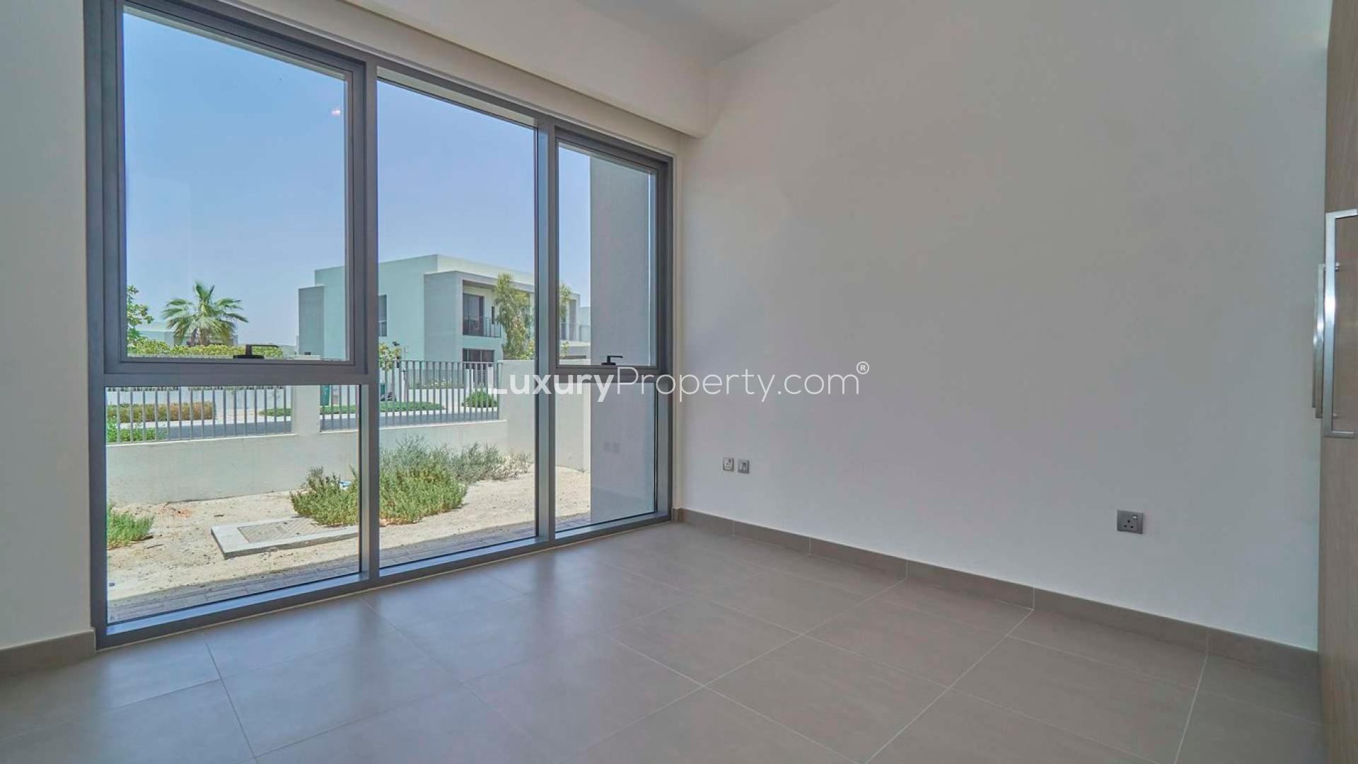 N/A,Bright room with large windows in Dubai Hills Estate villa, Sidra Phase 1