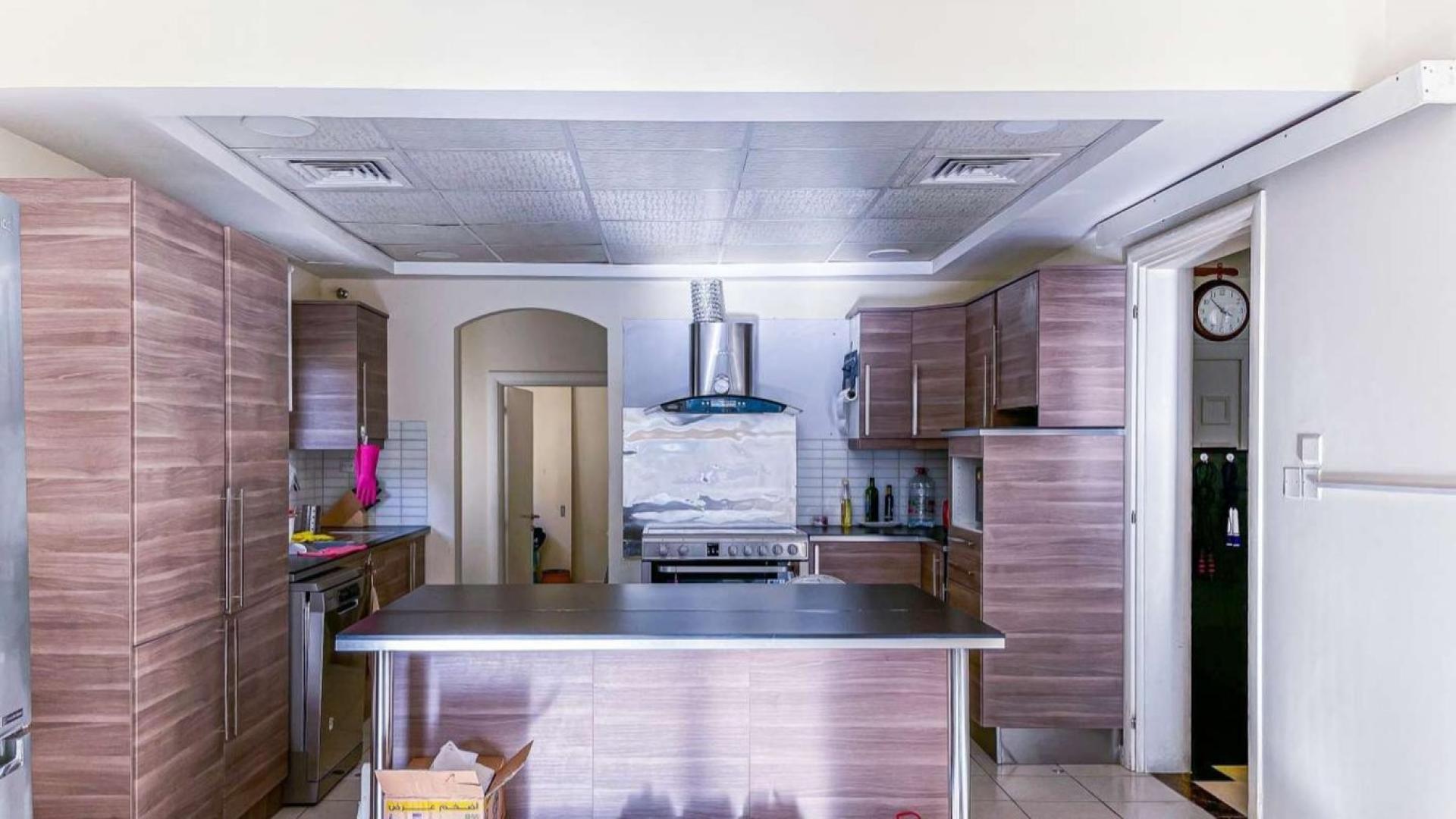 Scenic view of Meadows 2 park and pond near spacious villa for rent