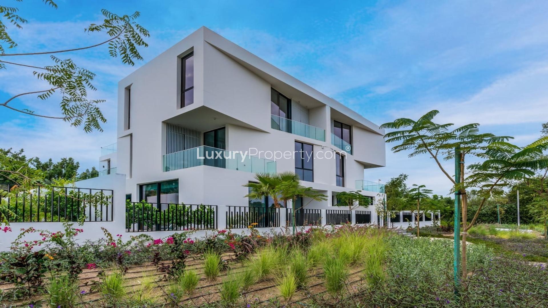 Luxury villa in Al Barari with private pool, modern design, lush greenery, Chorisia 2 Villas