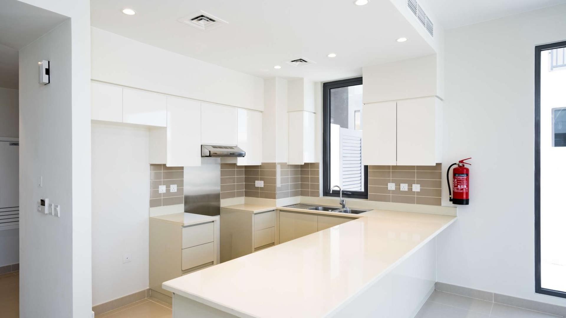 Contemporary living room in five-bedroom villa, Maple, Dubai Hills Estate, modern decor