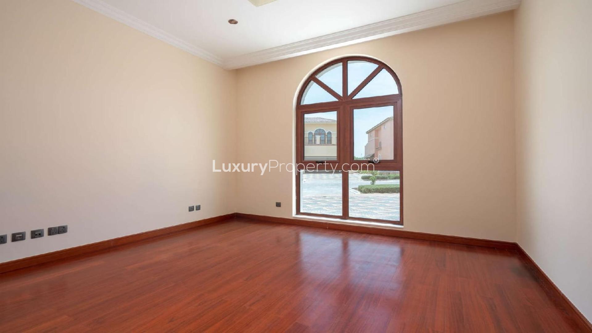 Elegant 5-bedroom villa exterior at Orange Lake, Jumeirah Golf Estates, for sale