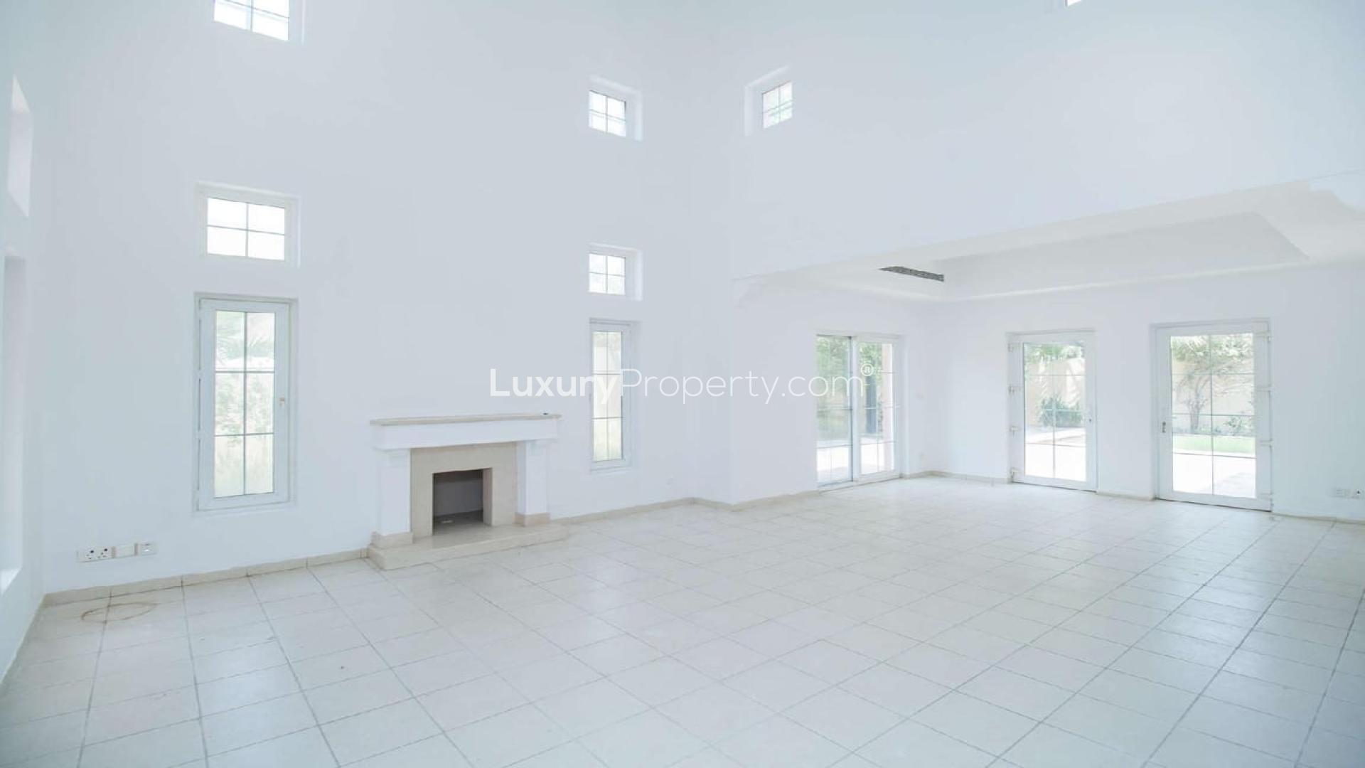 Elegant 5-bedroom villa exterior in Mirador, Arabian Ranches, for sale