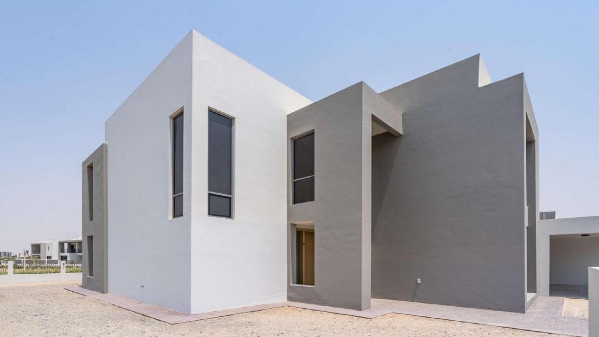 Modern kitchen interior in 5-bedroom villa for rent, Sidra Phase 2, Dubai Hills Estate