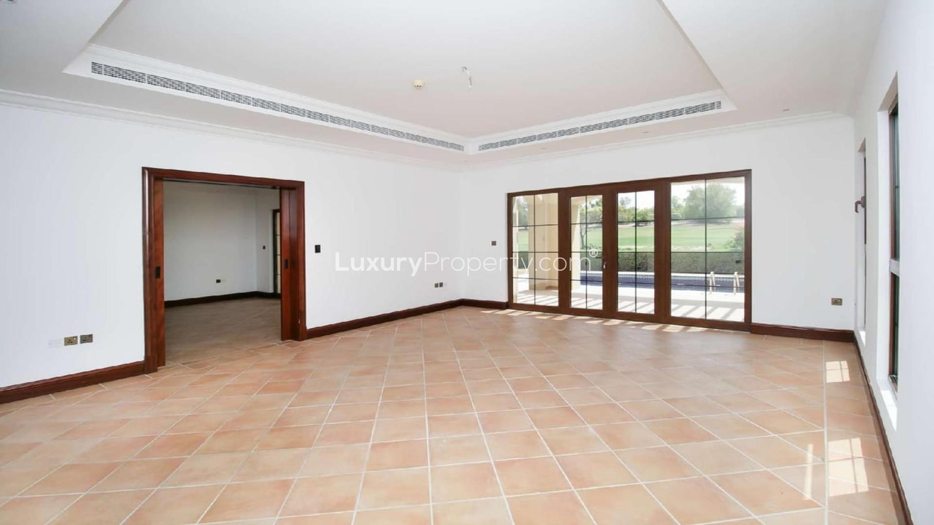 Luxurious villa with private pool in Lime Tree Valley, Jumeirah Golf Estates, for sale