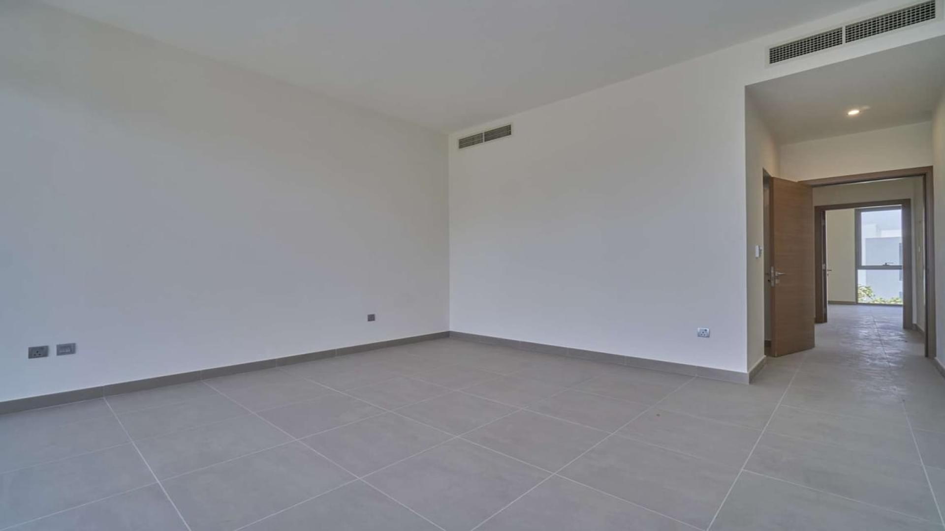 Spacious living area with large windows in Sidra Villas, Dubai Hills Estate, E5 villa for sale