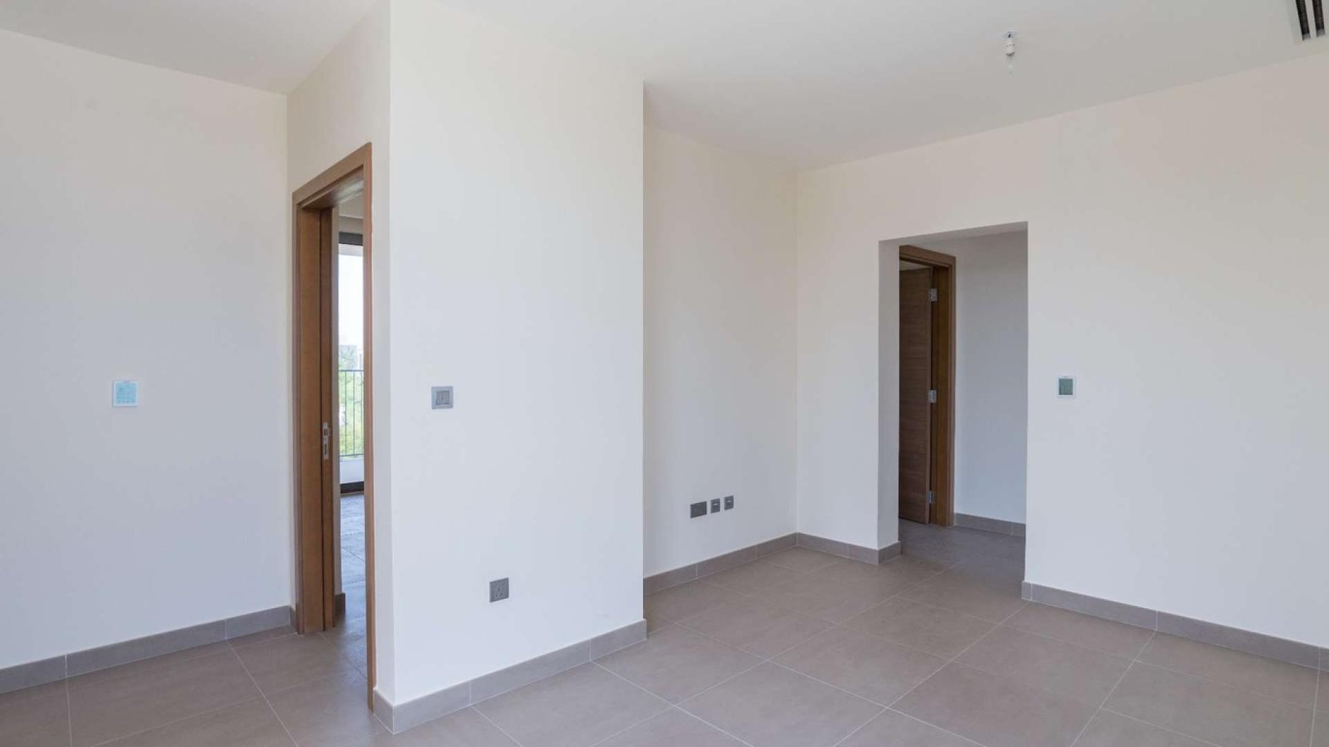 Luxurious 5-bedroom Sidra Villa exterior in Dubai Hills Estate with driveway and modern design