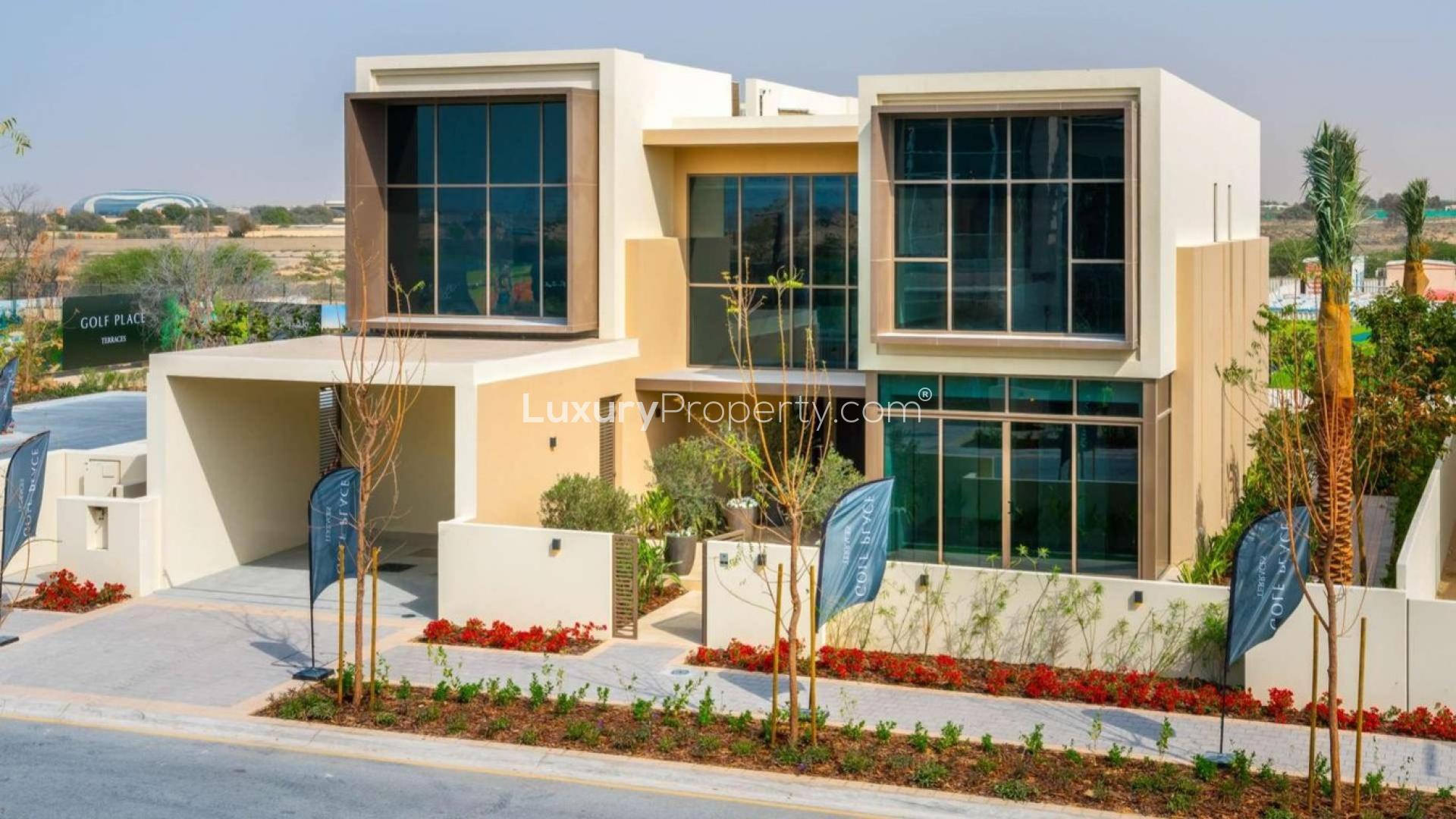 Luxurious kitchen interior in 5-bedroom villa, Golf Place, Dubai Hills Estate